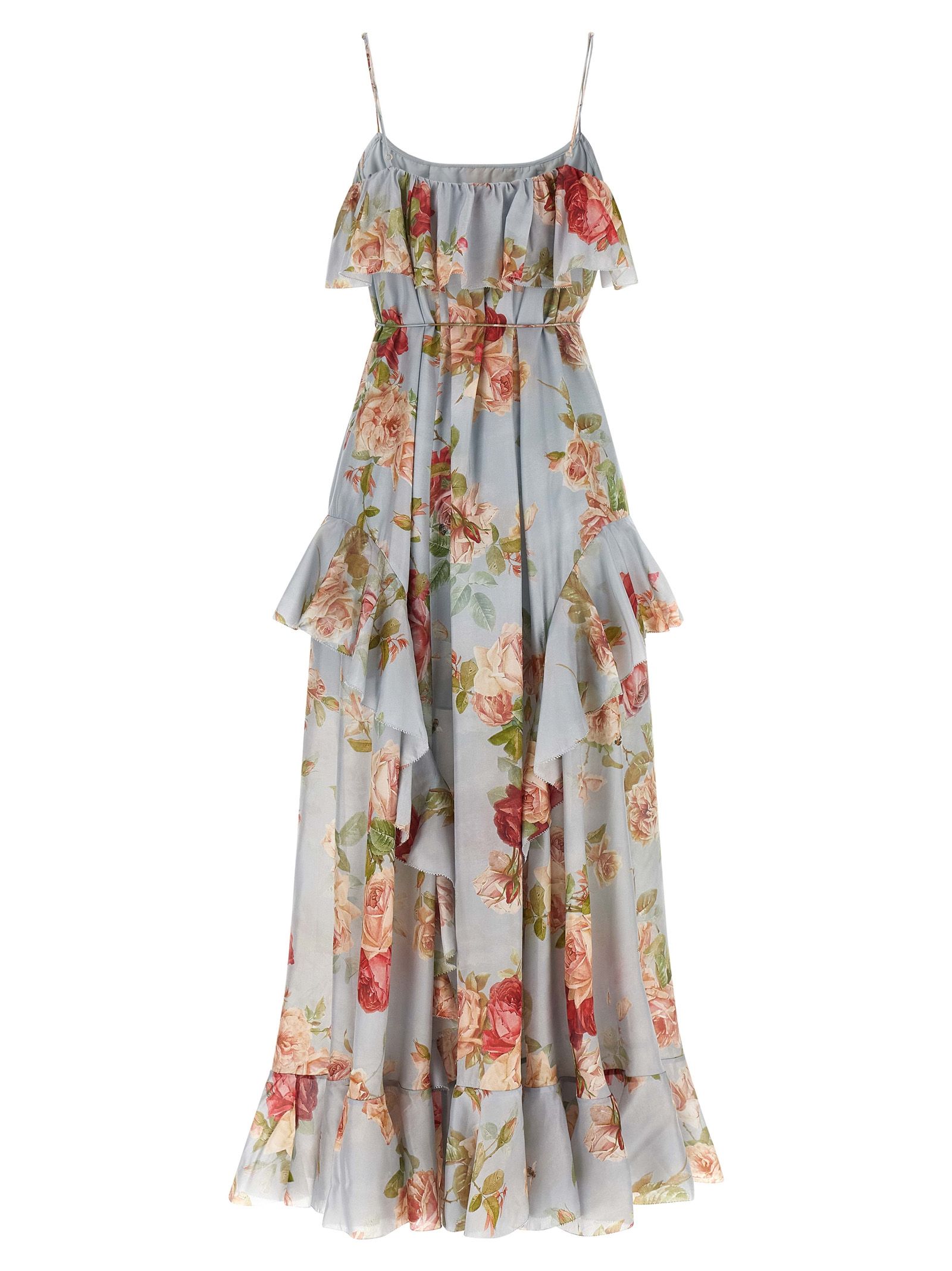 Silk Long Women's Dress - Zimmermann - Modalova