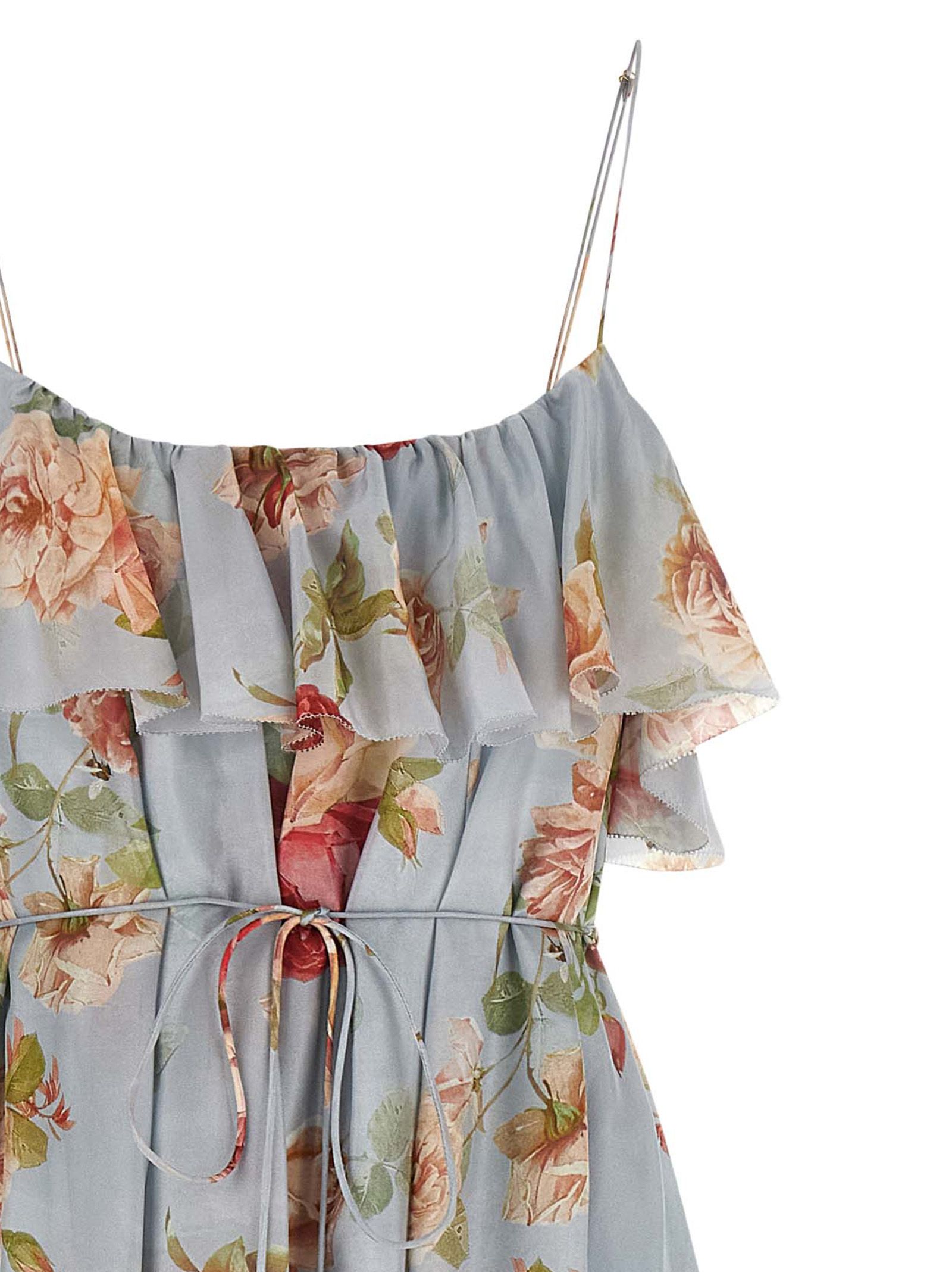 Silk Long Women's Dress - Zimmermann - Modalova
