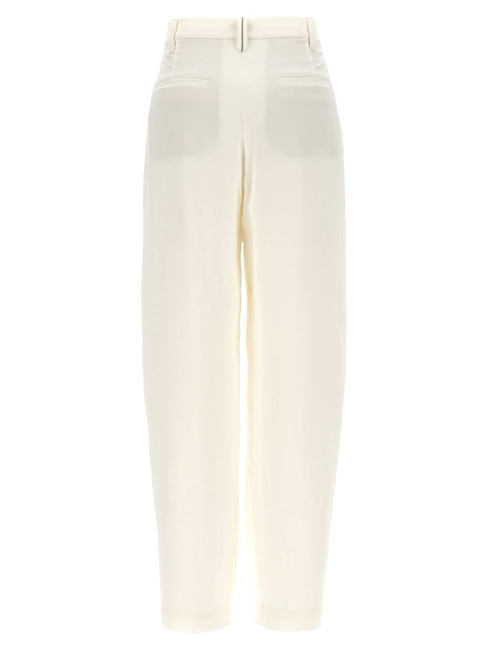 Silk Casual Women's Pants - Brunello Cucinelli - Modalova