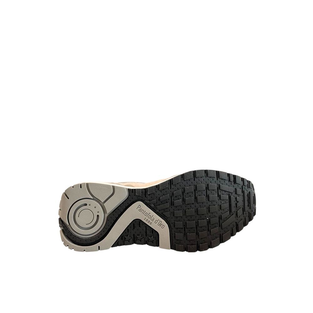 Grey Suede Men's Men's Sneaker - Pantofola D'Oro - Modalova