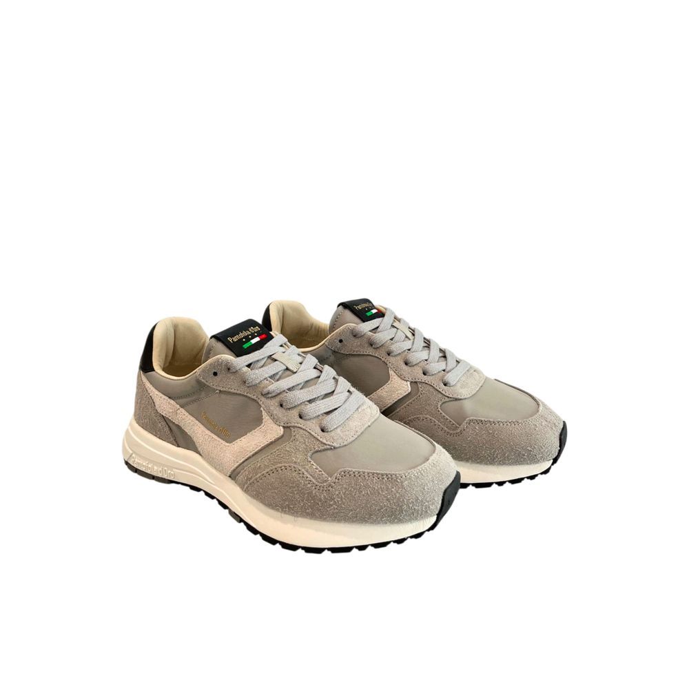 Grey Suede Men's Men's Sneaker - Pantofola D'Oro - Modalova
