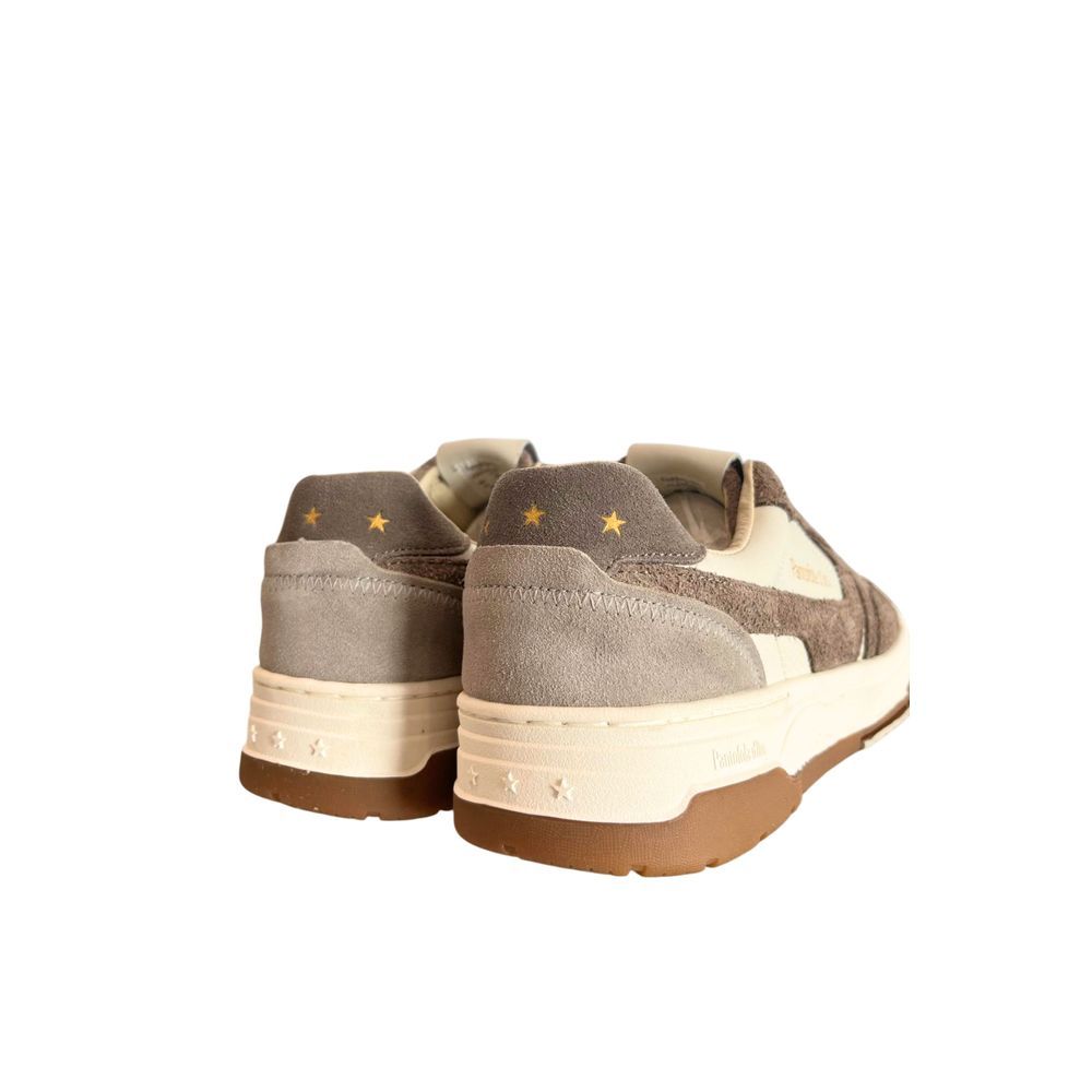 Grey Leather Men Men's Sneaker - Pantofola D'Oro - Modalova