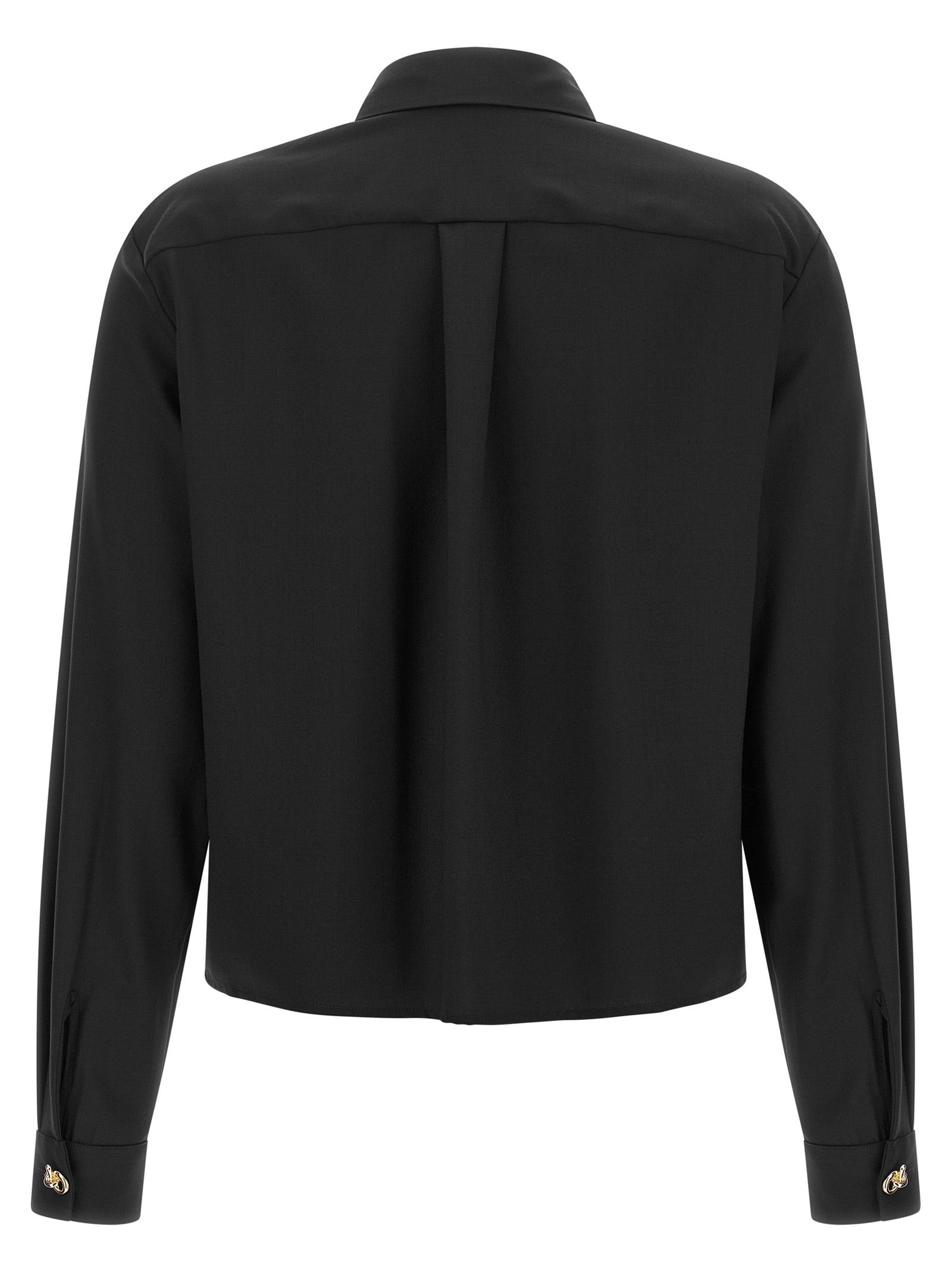Virgin Wool Women's Blouse - Fabiana Filippi - Modalova