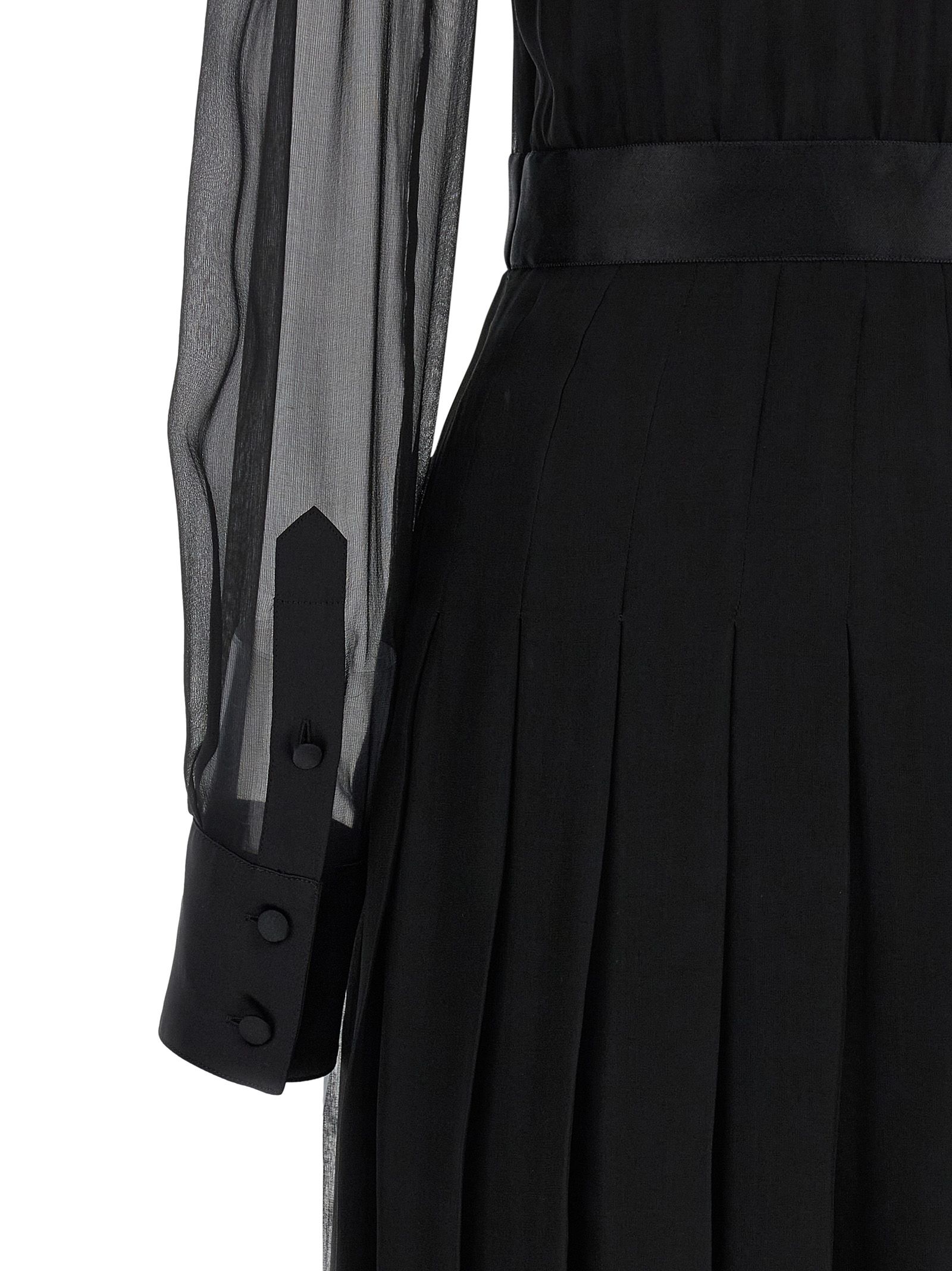 Silk Midi Women's Dress - Dolce & Gabbana - Modalova