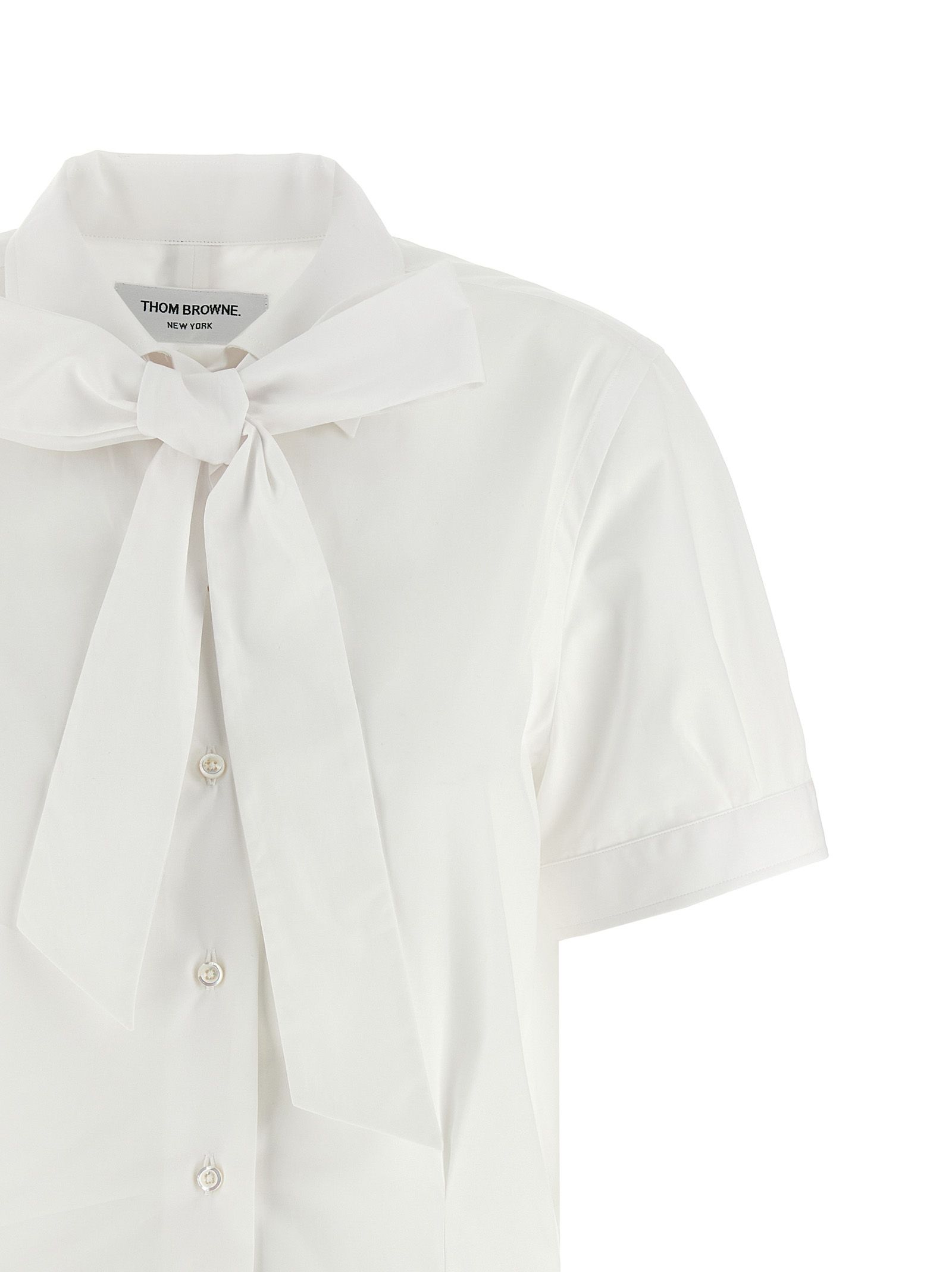 Cotton Women's Blouse - Thom Browne - Modalova