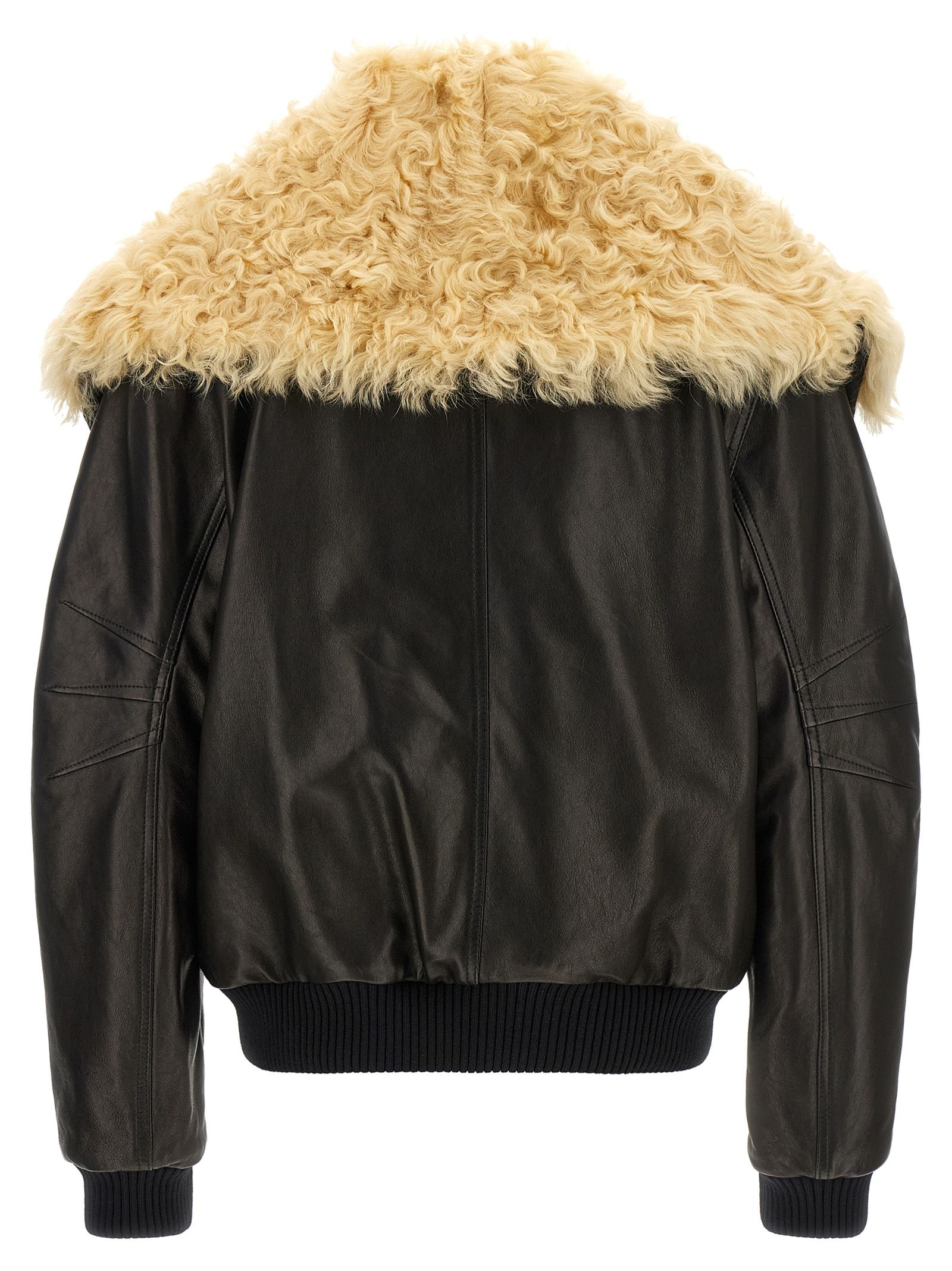 Lamb Leather Leather Women's Jacket - The Attico - Modalova