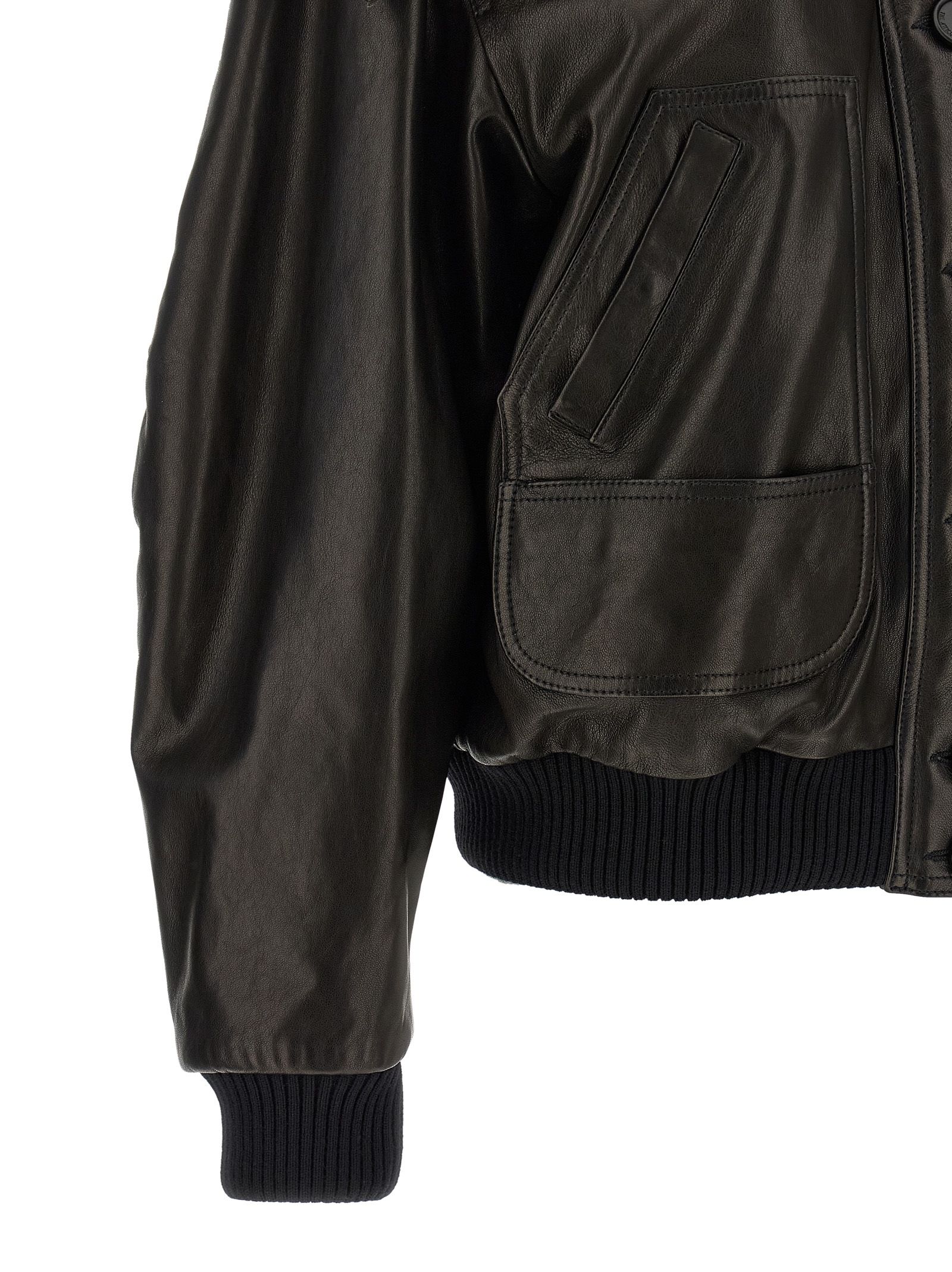 Lamb Leather Leather Women's Jacket - The Attico - Modalova