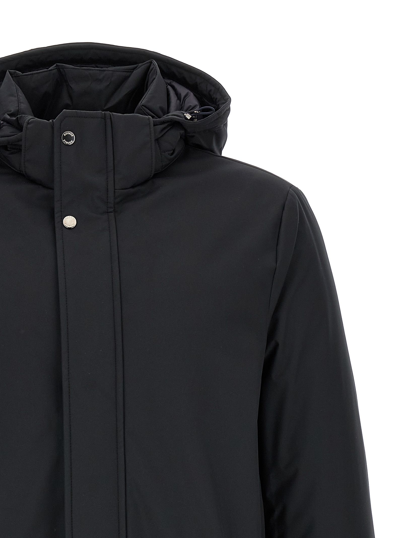 MooRER Blue Wool Men's Parka - MooRER - Modalova
