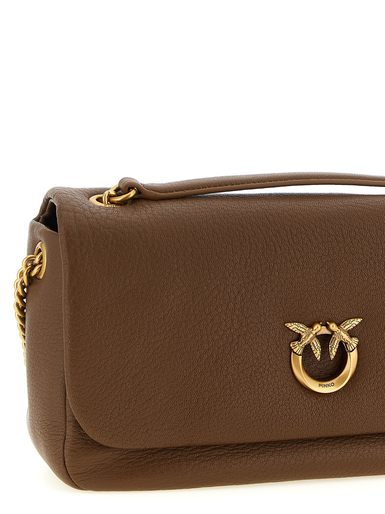 Lamb Leather Shoulder Women's Bag - PINKO - Modalova