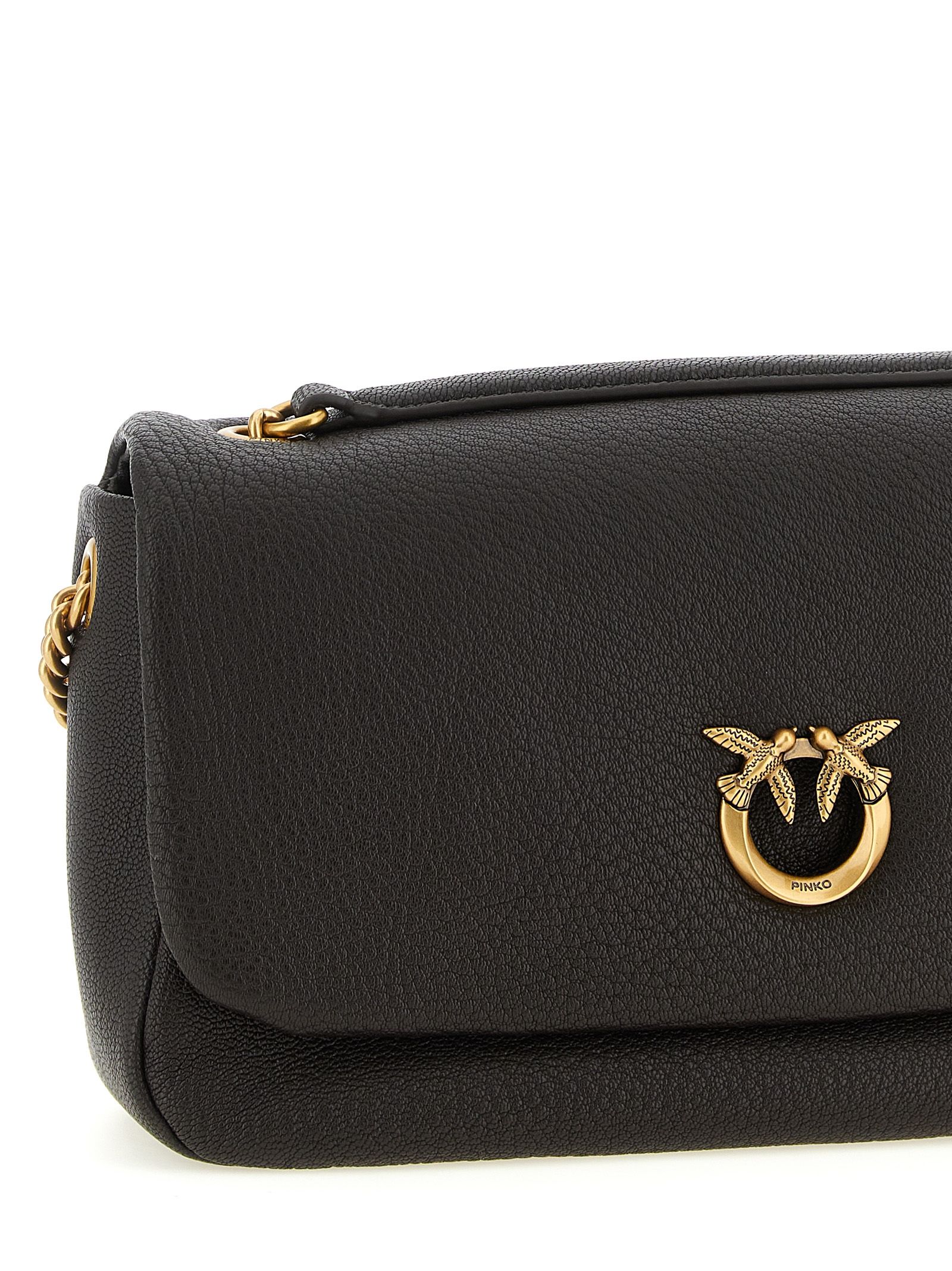Lamb Leather Shoulder Women's Bag - PINKO - Modalova