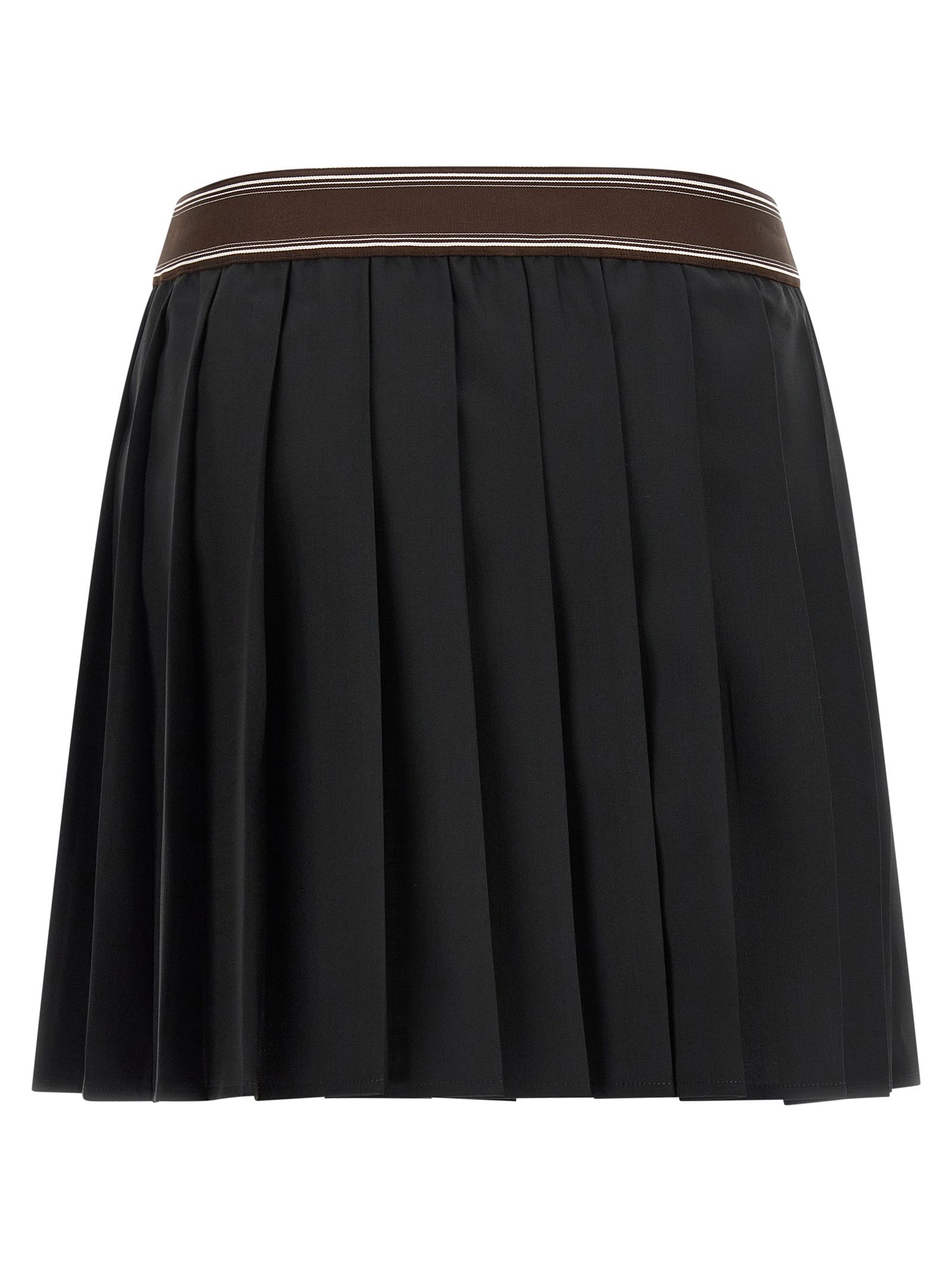 Wool Long Women's Skirt - Versace - Modalova