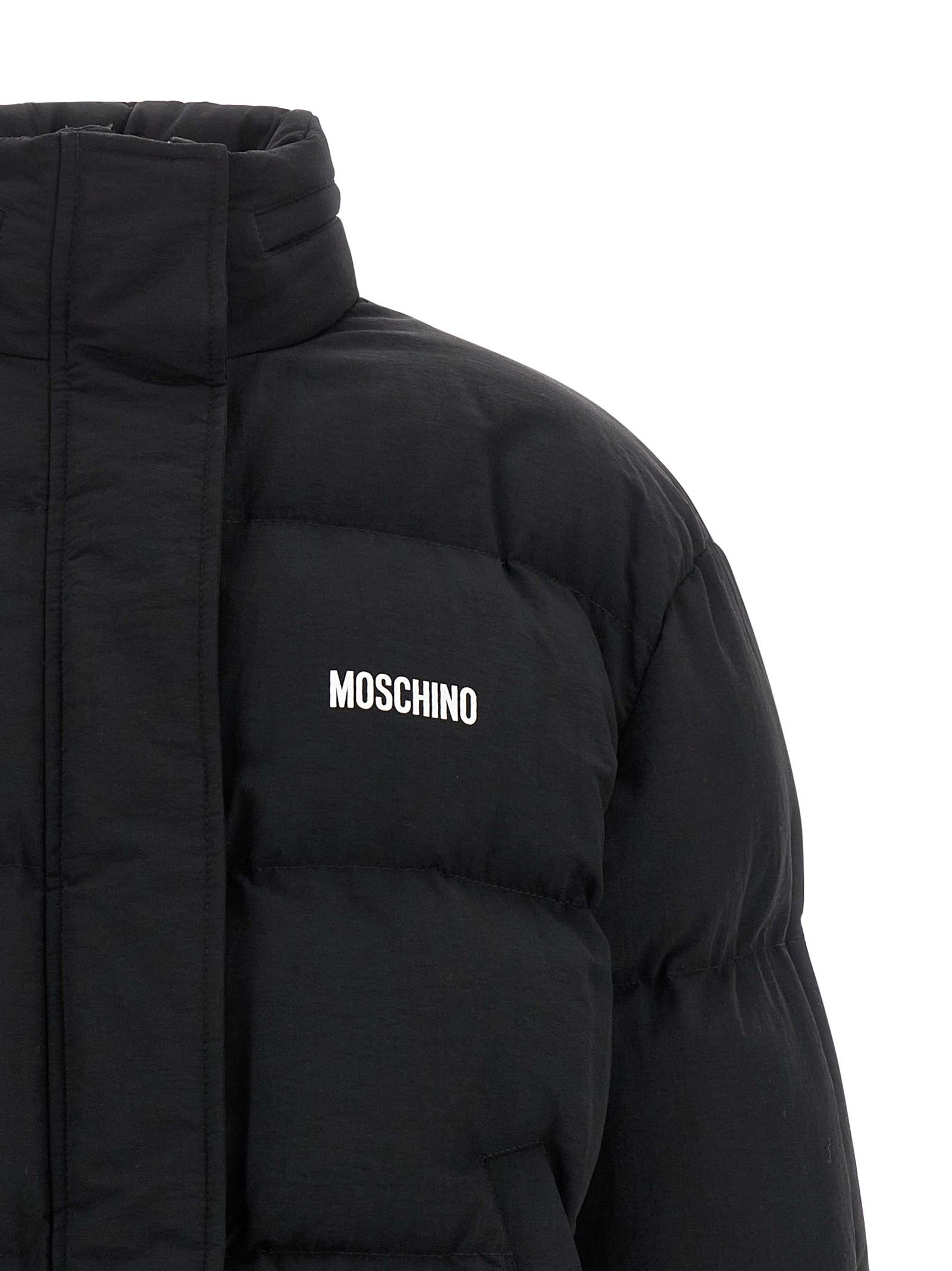 Polyamide Women's Bomber - Moschino - Modalova