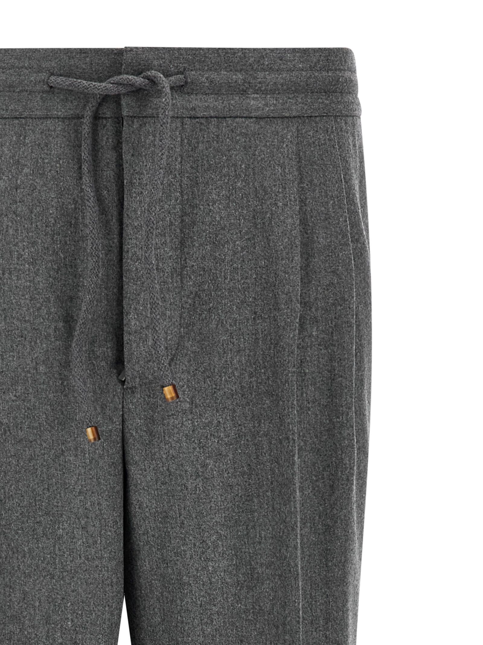Virgin Wool Casual Men's Pants - Brunello Cucinelli - Modalova
