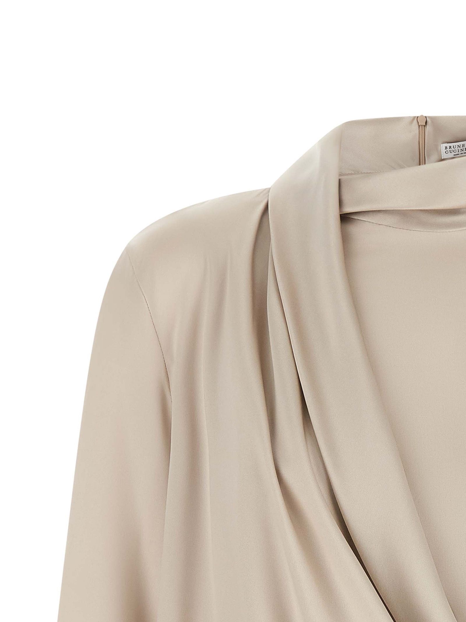 Silk Women's Blouse - Brunello Cucinelli - Modalova