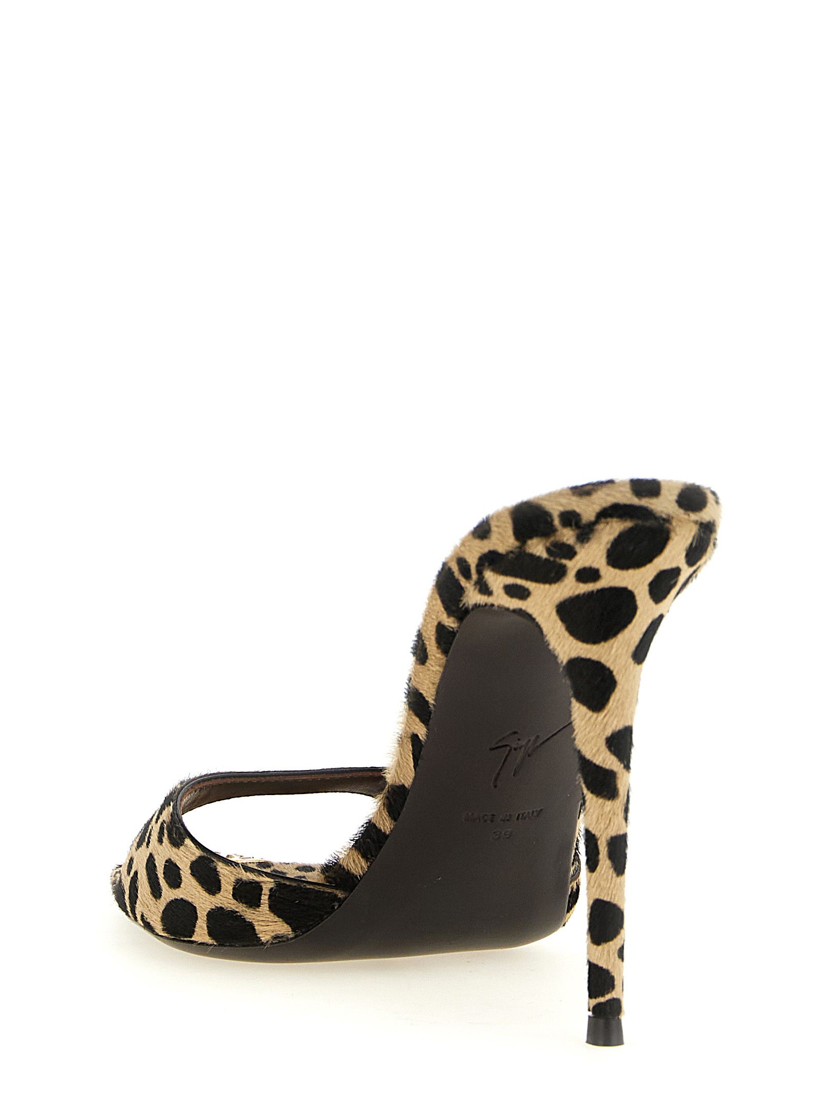 Calfskin Stiletto Heel Women's Sandals - Giuseppe Zanotti - Modalova