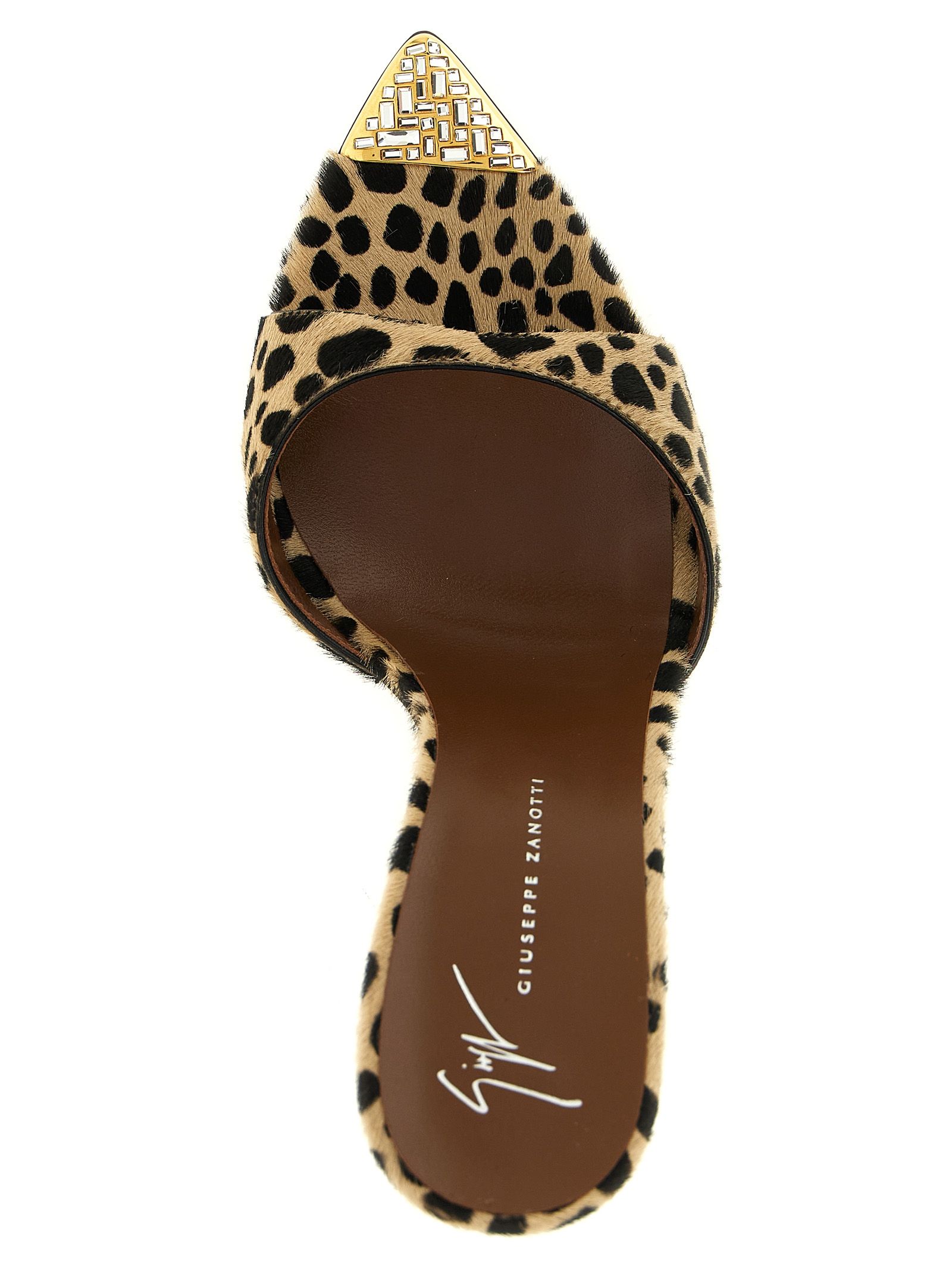 Calfskin Stiletto Heel Women's Sandals - Giuseppe Zanotti - Modalova