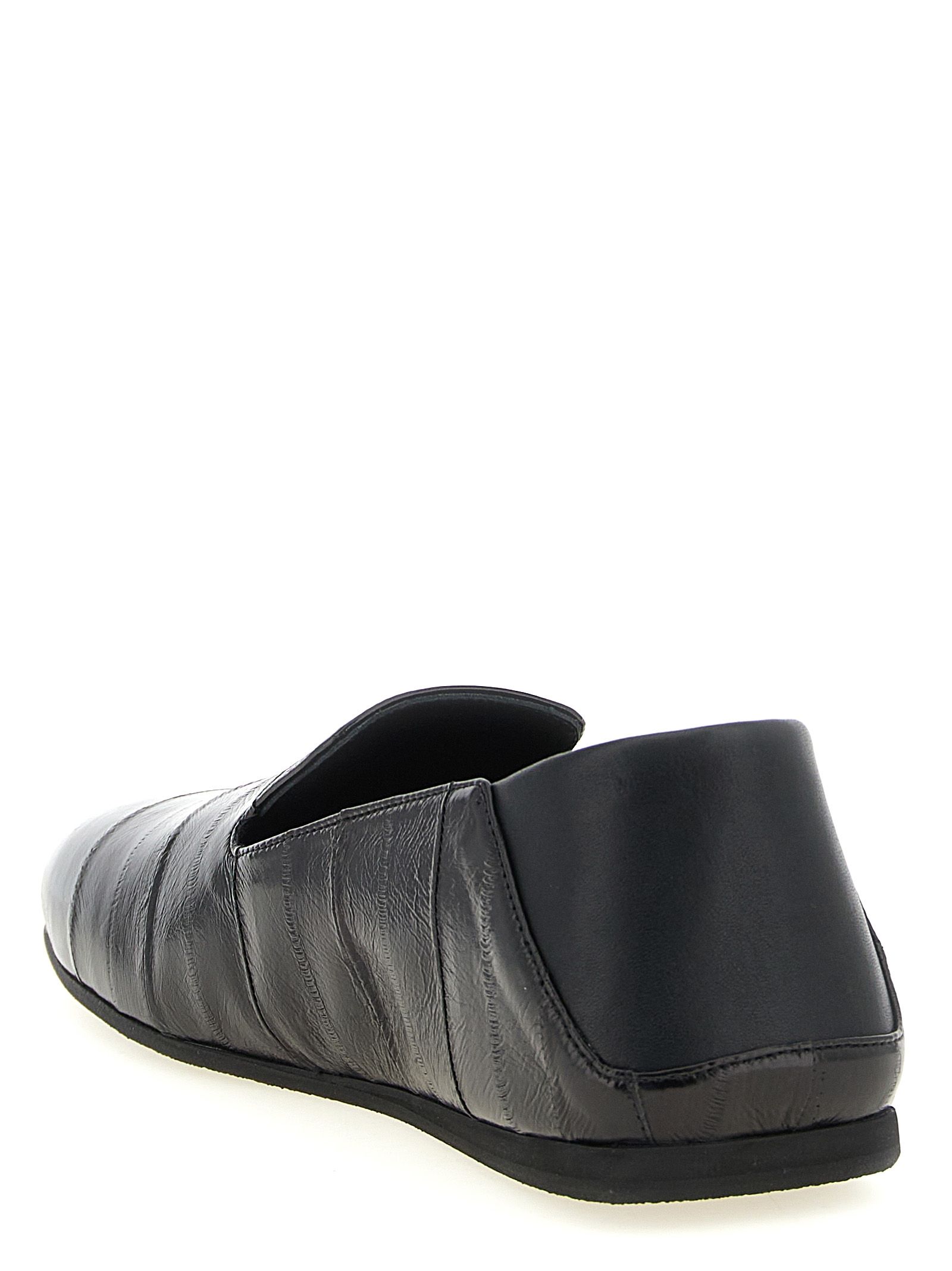 Leather Slip-On Men's Loafers - Giuseppe Zanotti - Modalova