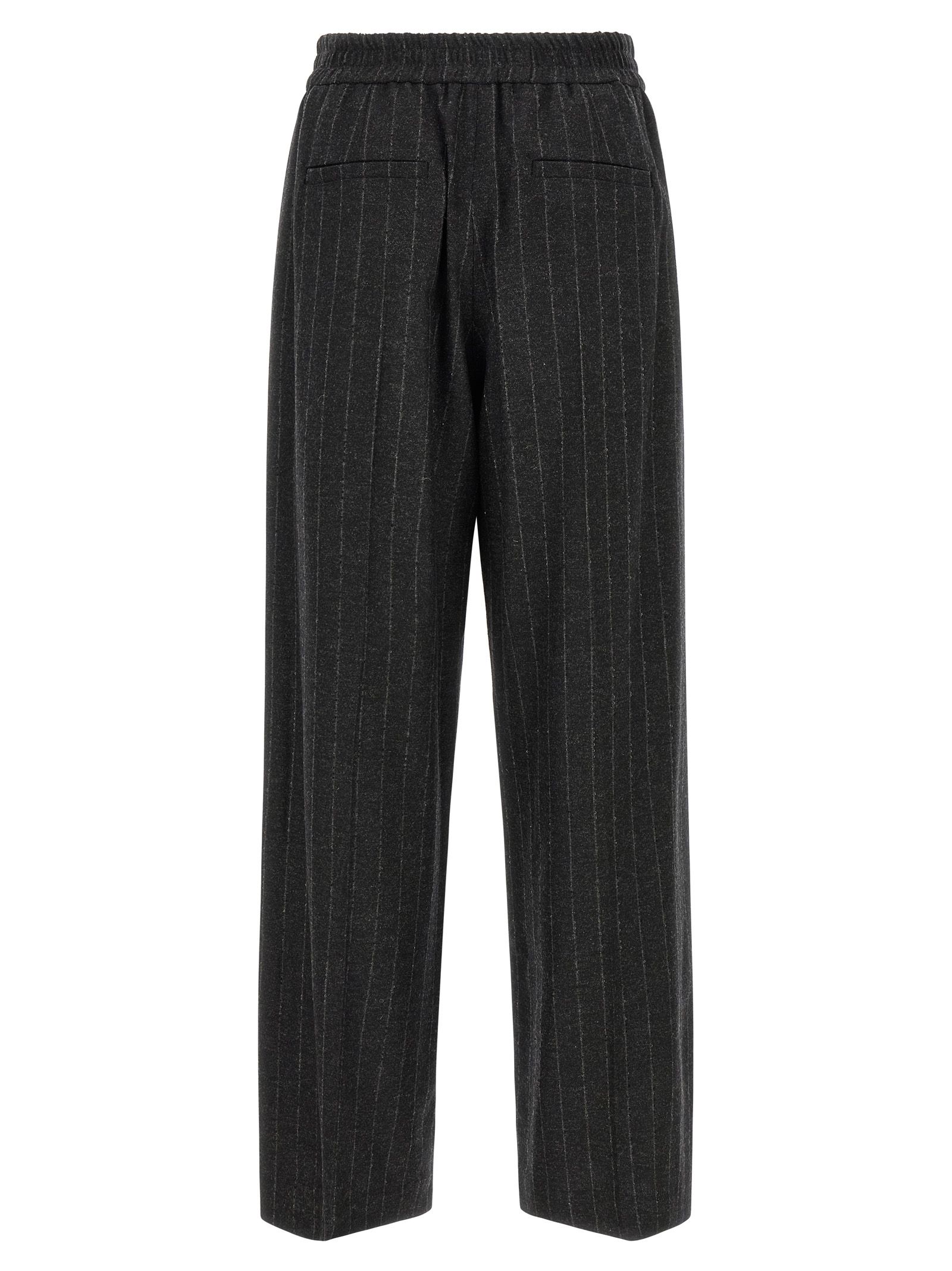 Virgin Wool Casual Women's Pants - Brunello Cucinelli - Modalova