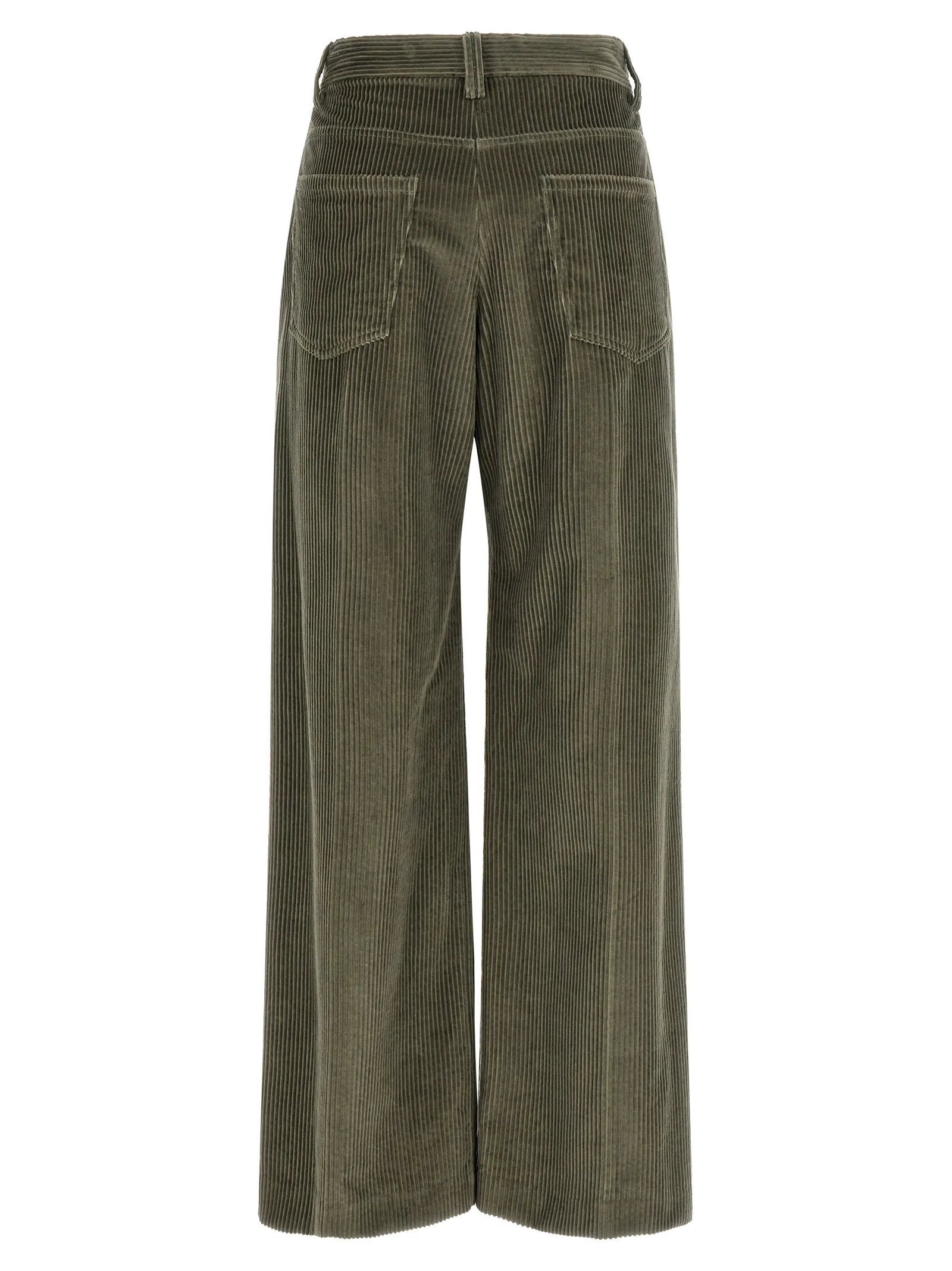Cotton Flared Women's Pants - Brunello Cucinelli - Modalova
