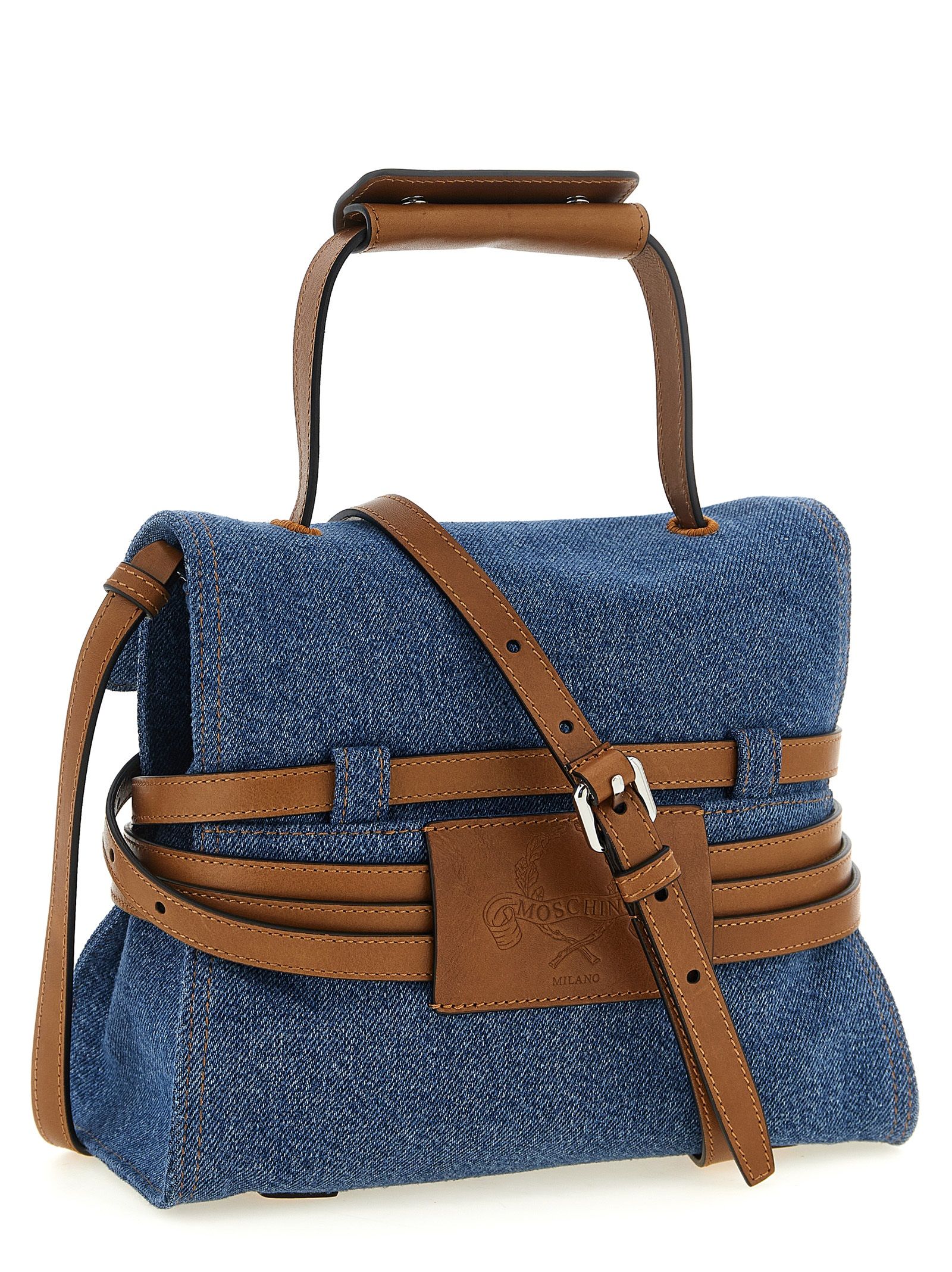 Cotton Women's Handbag - Moschino - Modalova