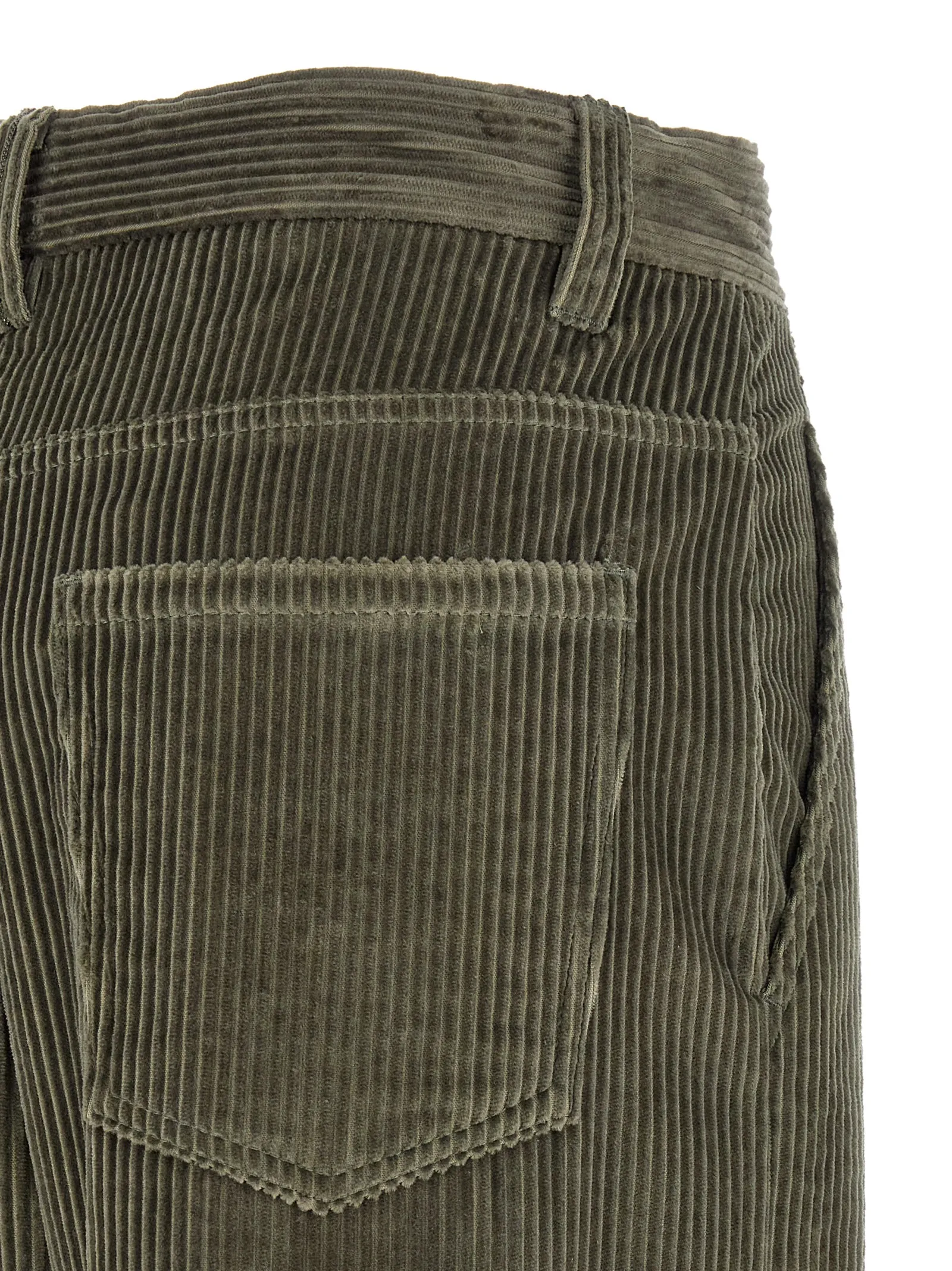 Cotton Flared Women's Pants - Brunello Cucinelli - Modalova