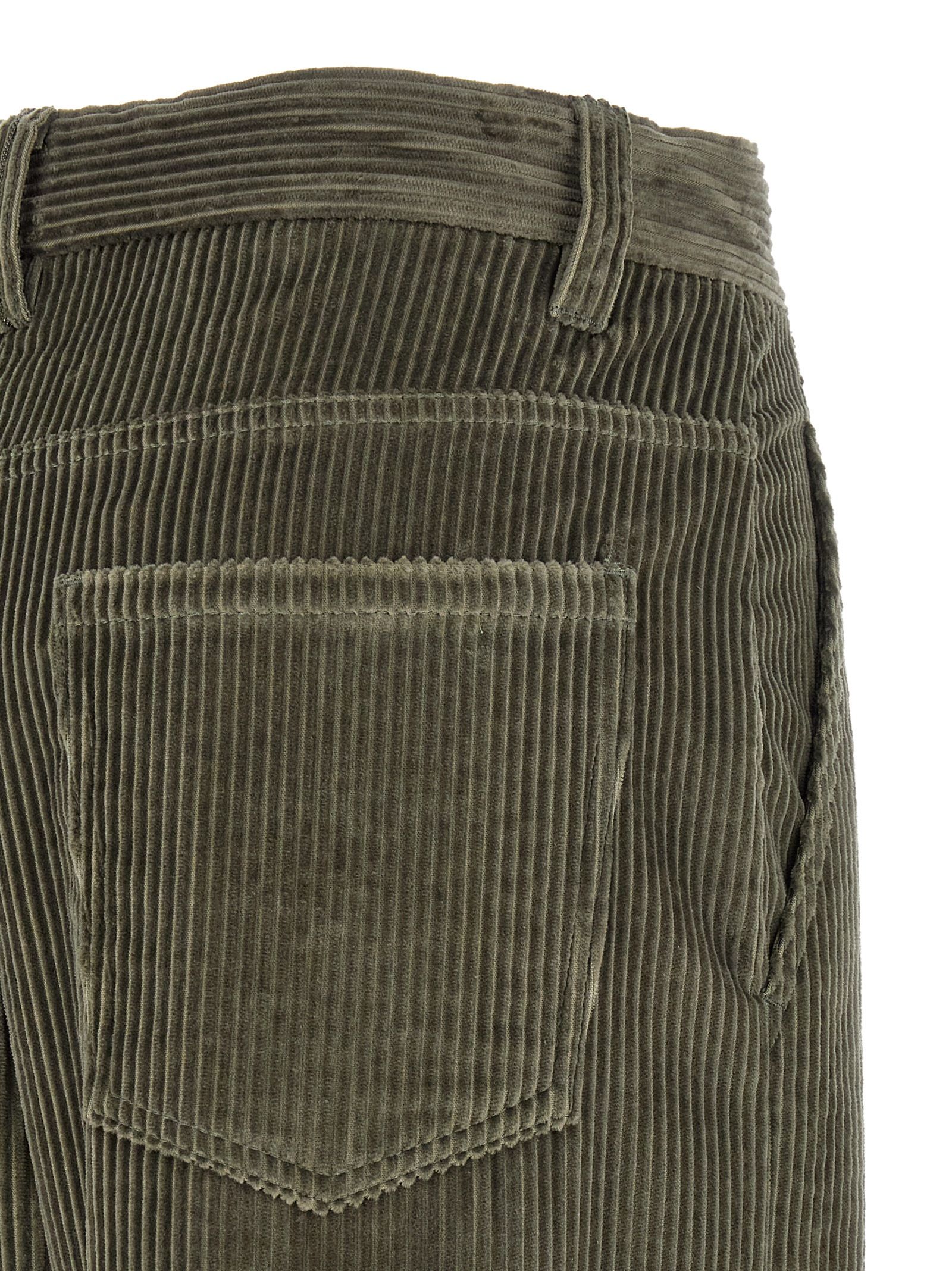 Cotton Flared Women's Pants - Brunello Cucinelli - Modalova