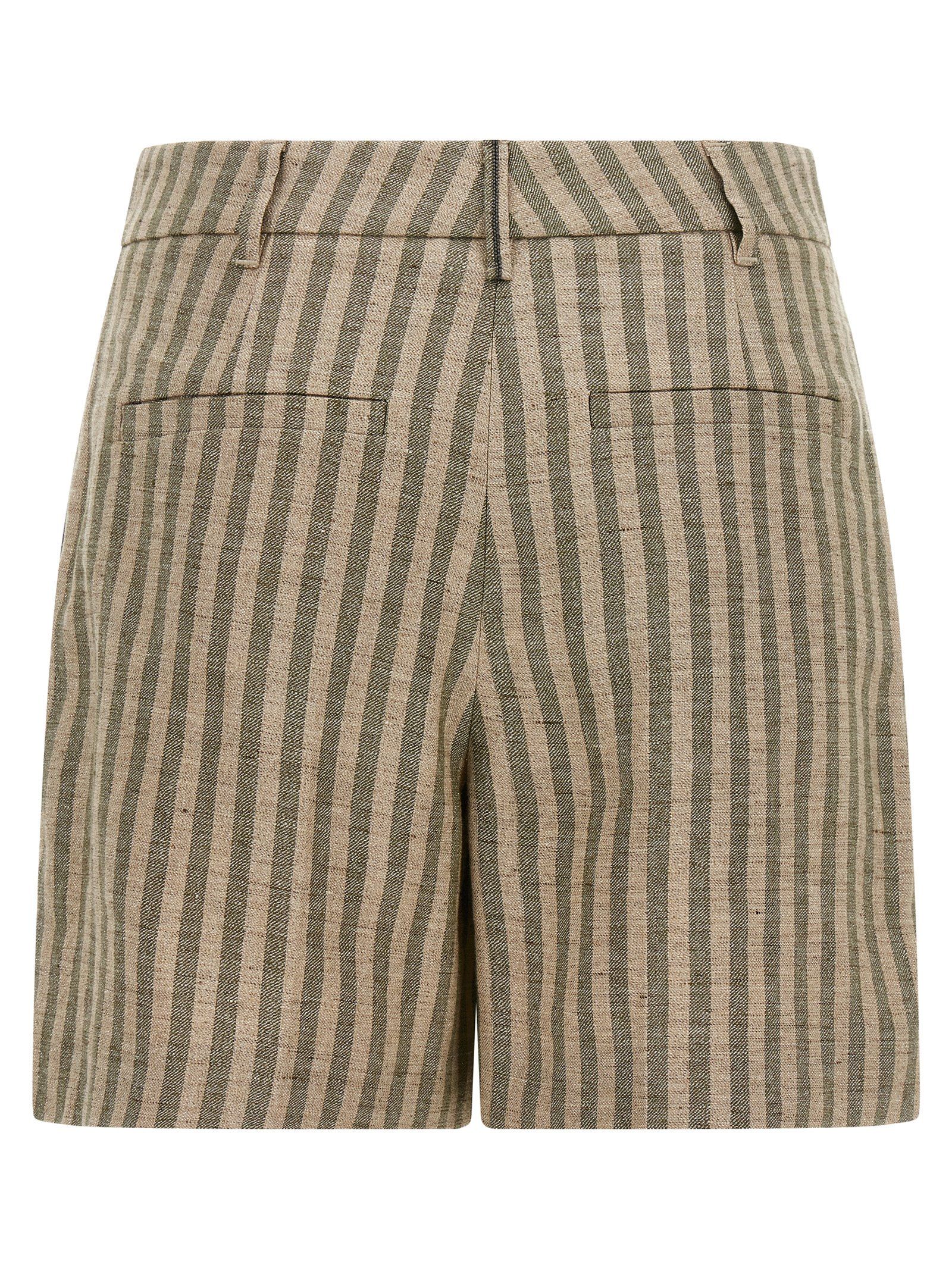 Linen Bermuda Women's Shorts - Brunello Cucinelli - Modalova