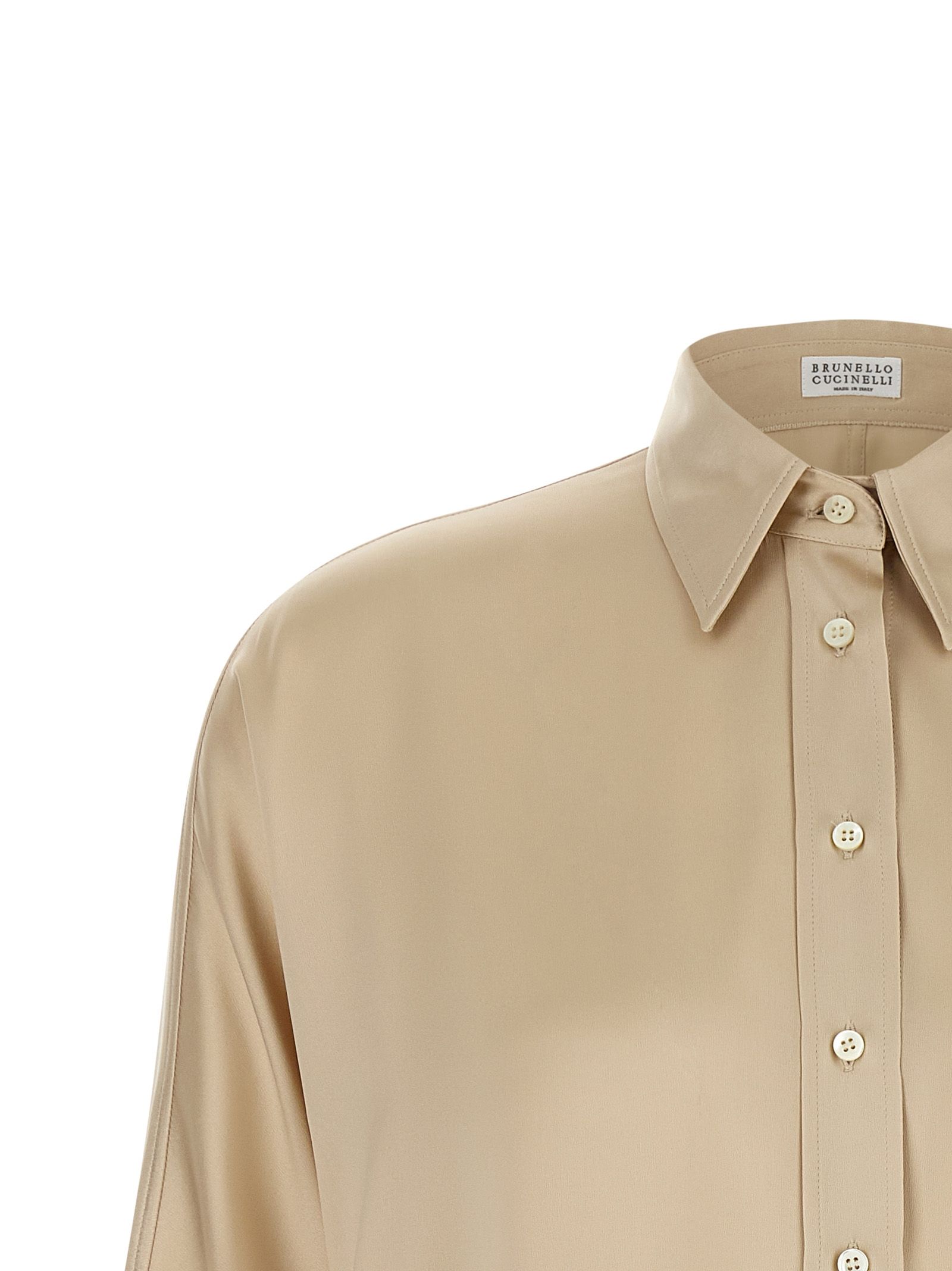 Silk Women's Blouse - Brunello Cucinelli - Modalova