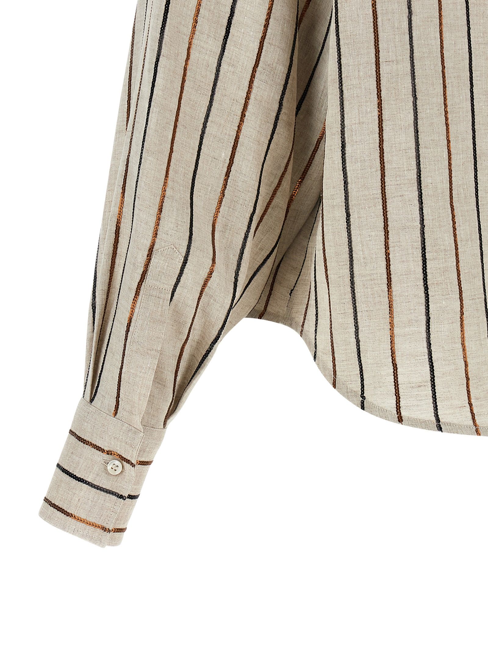 Linen Women's Blouse - Brunello Cucinelli - Modalova