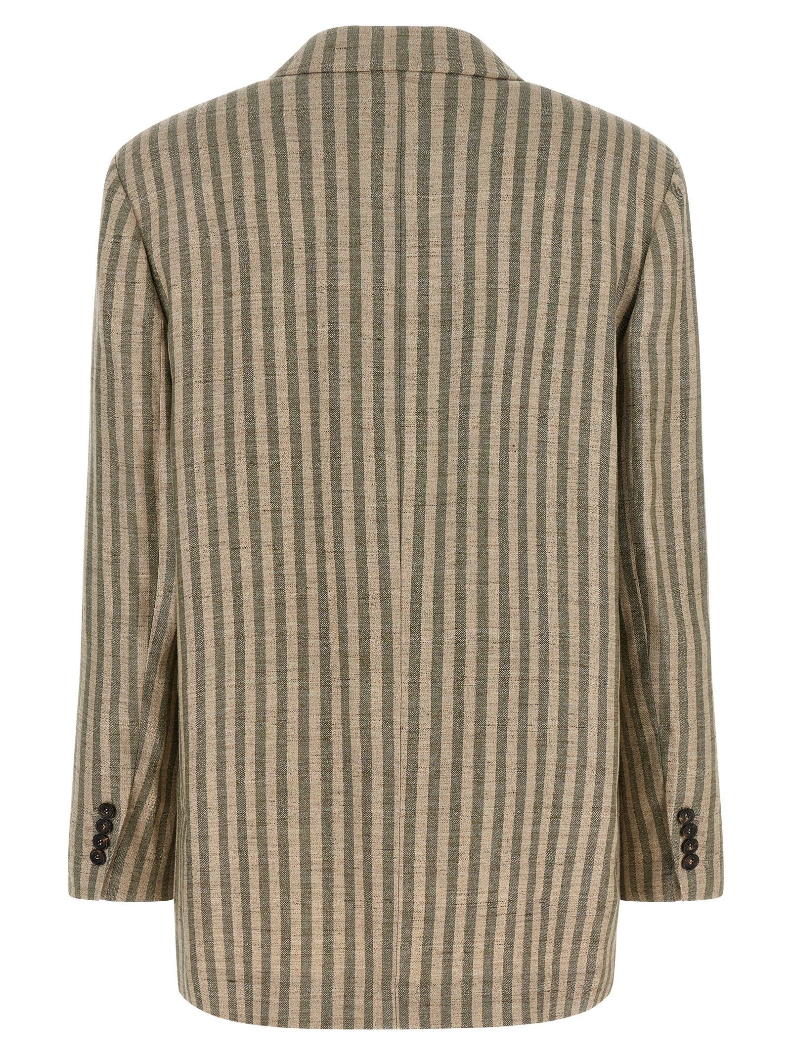 Linen Women's Blazer - Brunello Cucinelli - Modalova