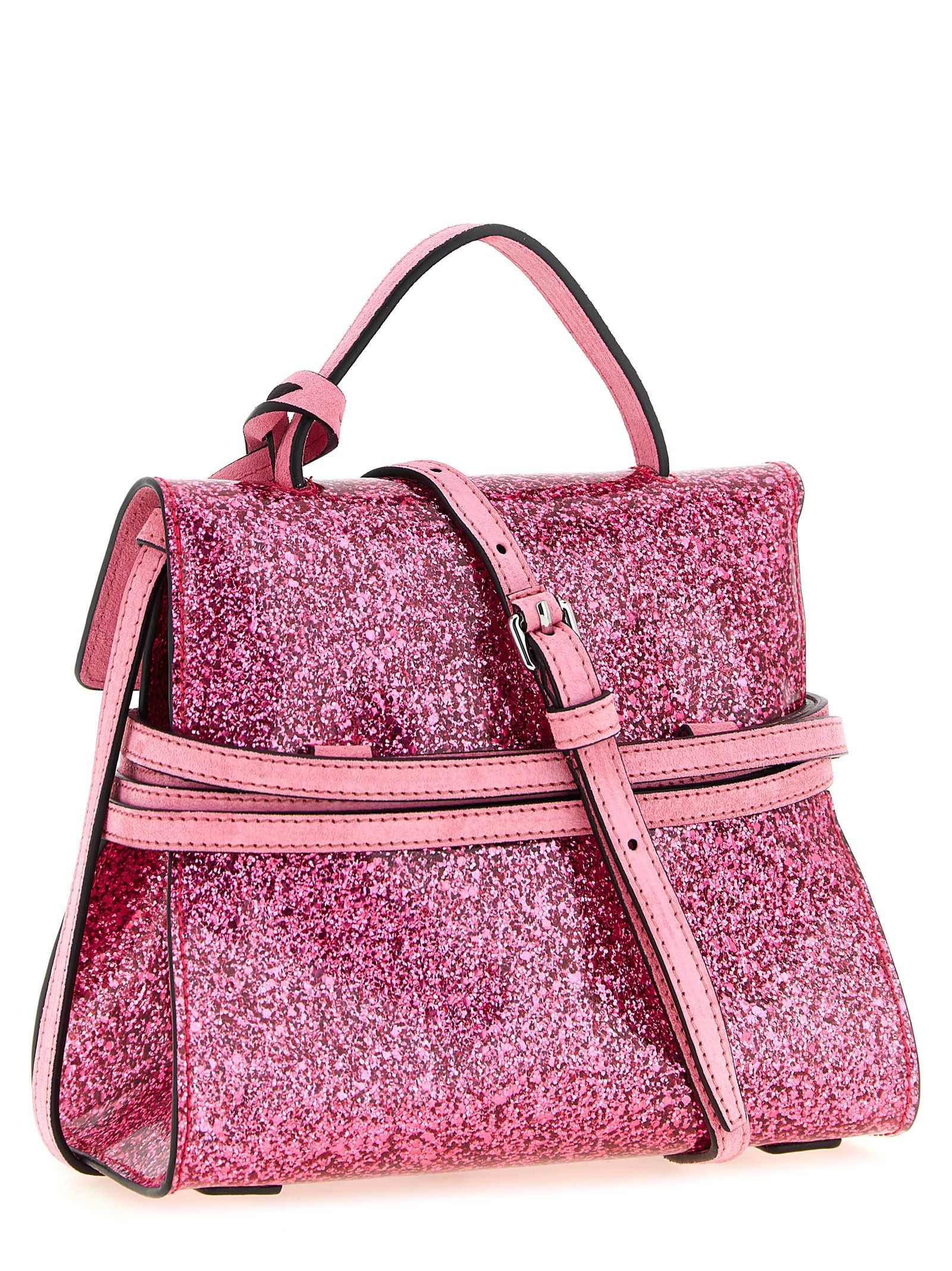 Leather Women's Handbag - Moschino - Modalova