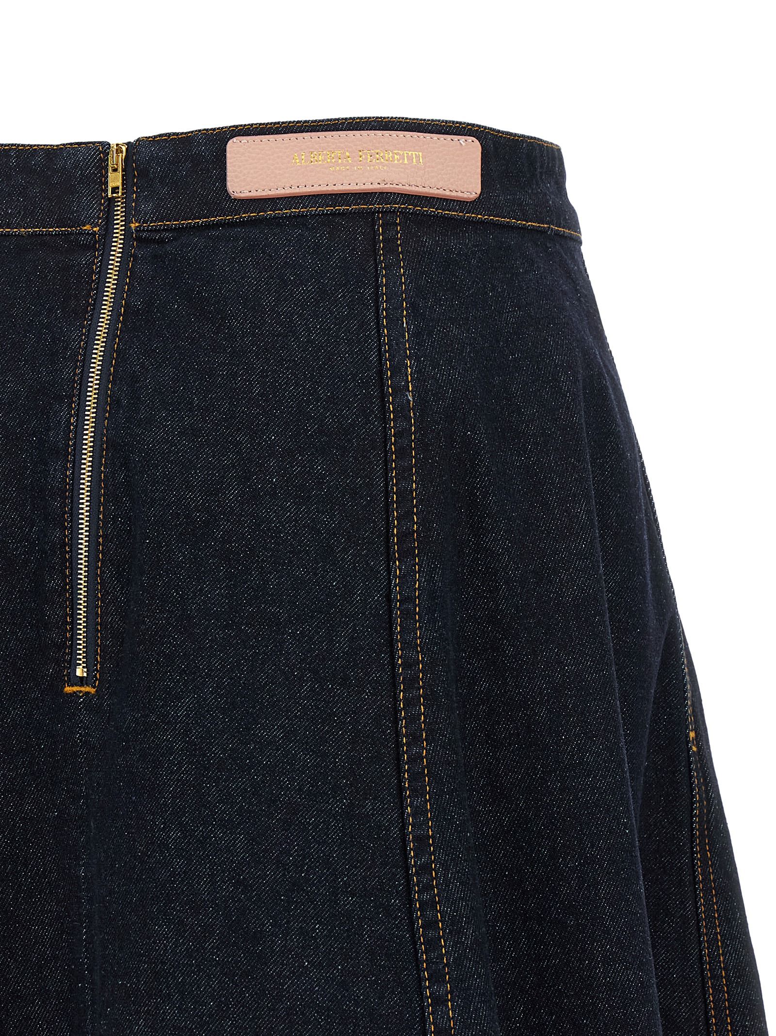 Cotton Mini Women's Skirt - Alberta Ferretti - Modalova