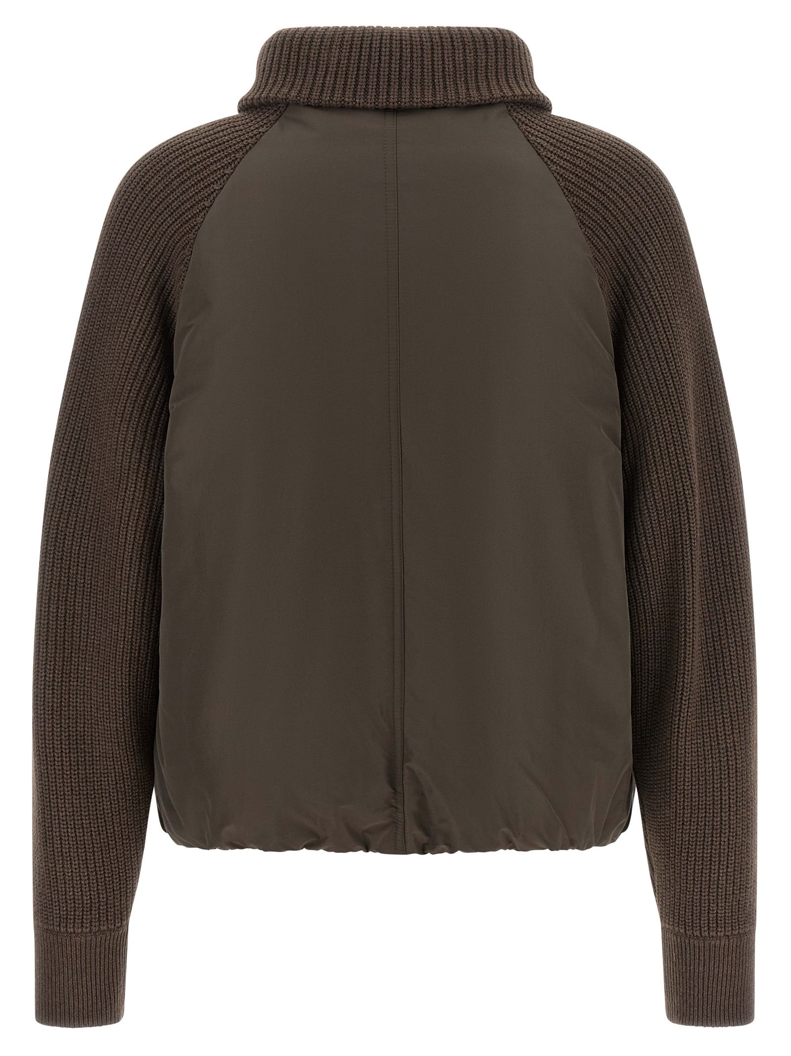 Cotton Full-Length Women's Jacket - Brunello Cucinelli - Modalova