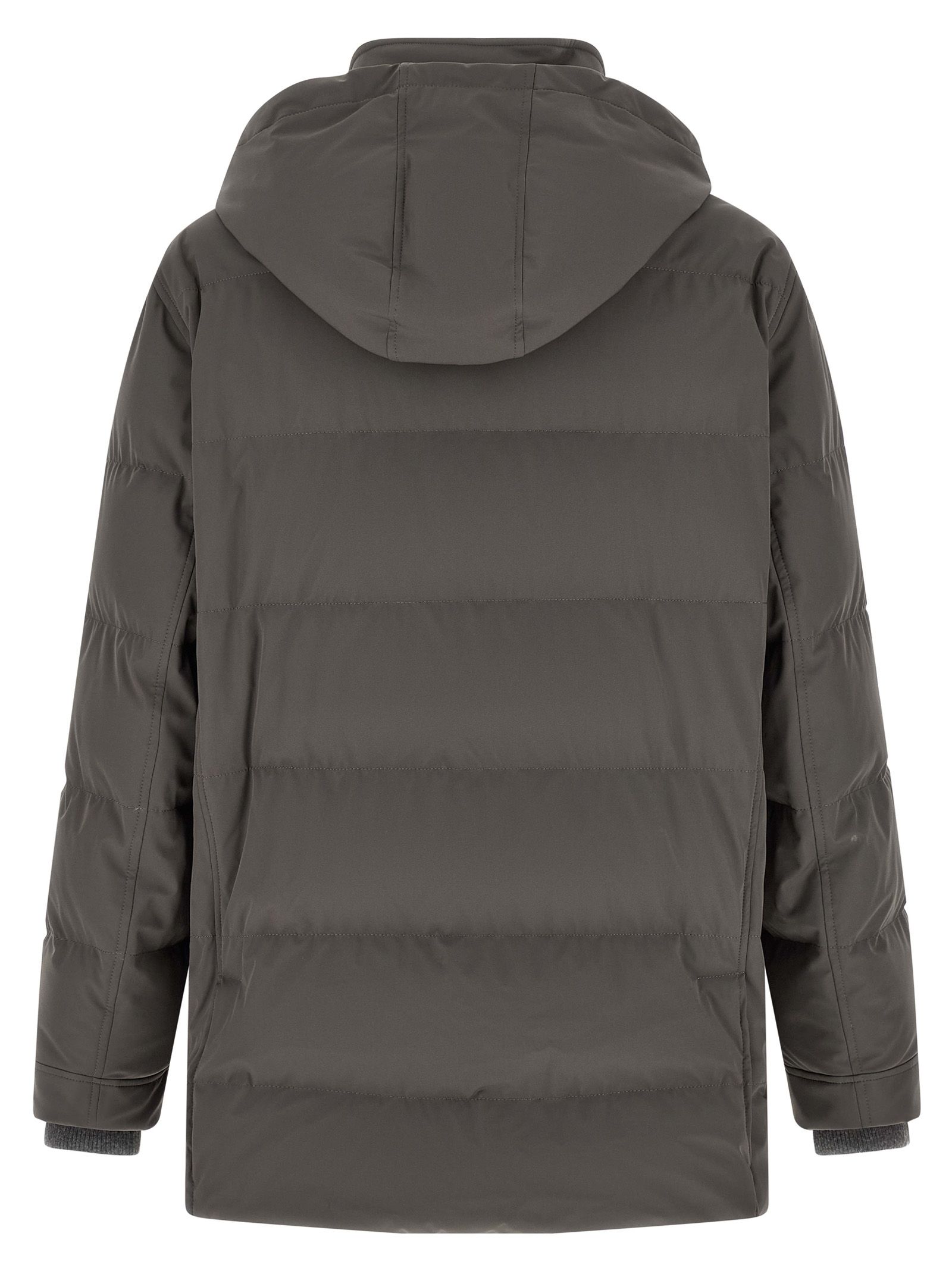 Polyamide Men's Parka - Brunello Cucinelli - Modalova