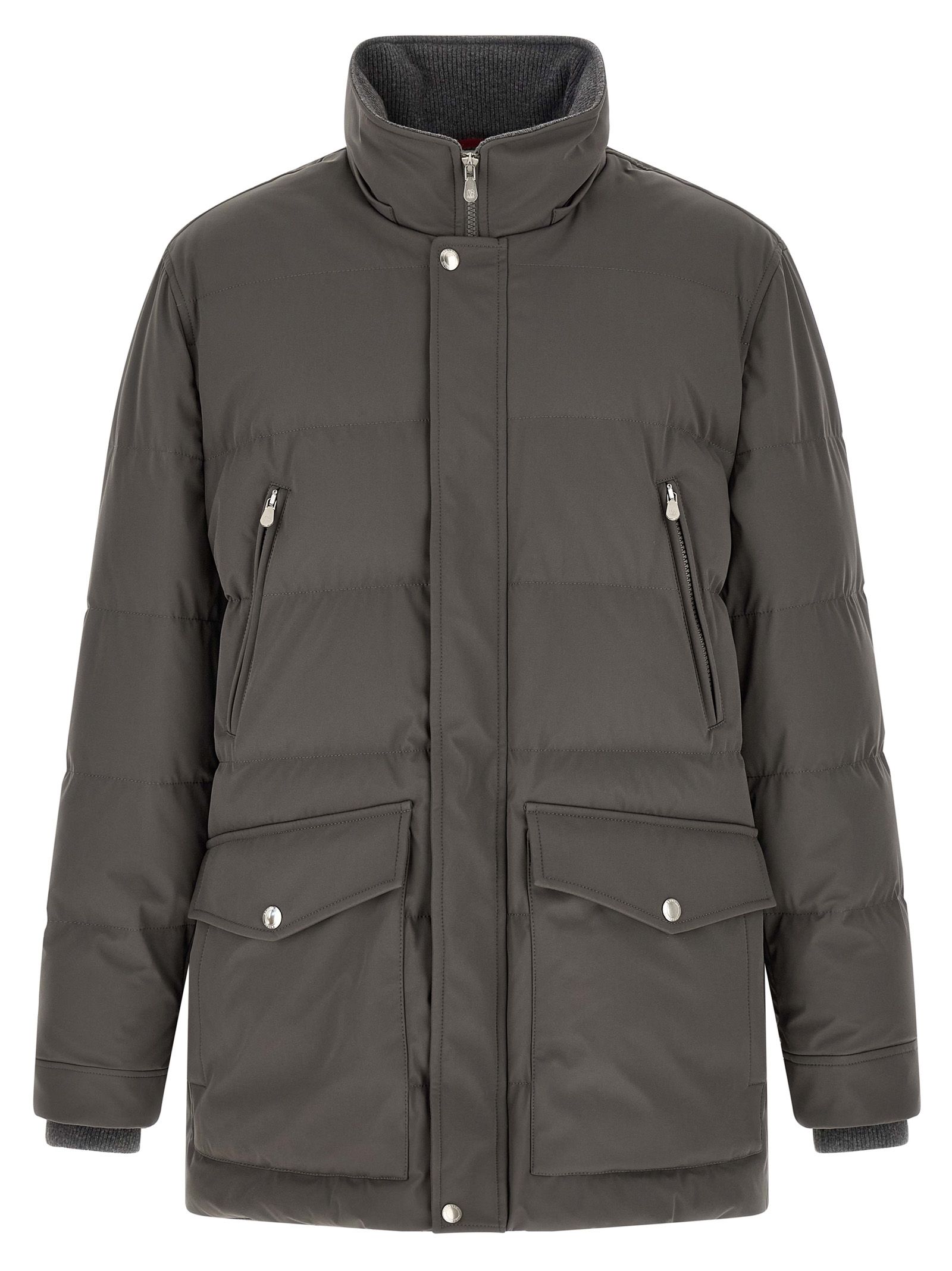 Polyamide Men's Parka - Brunello Cucinelli - Modalova