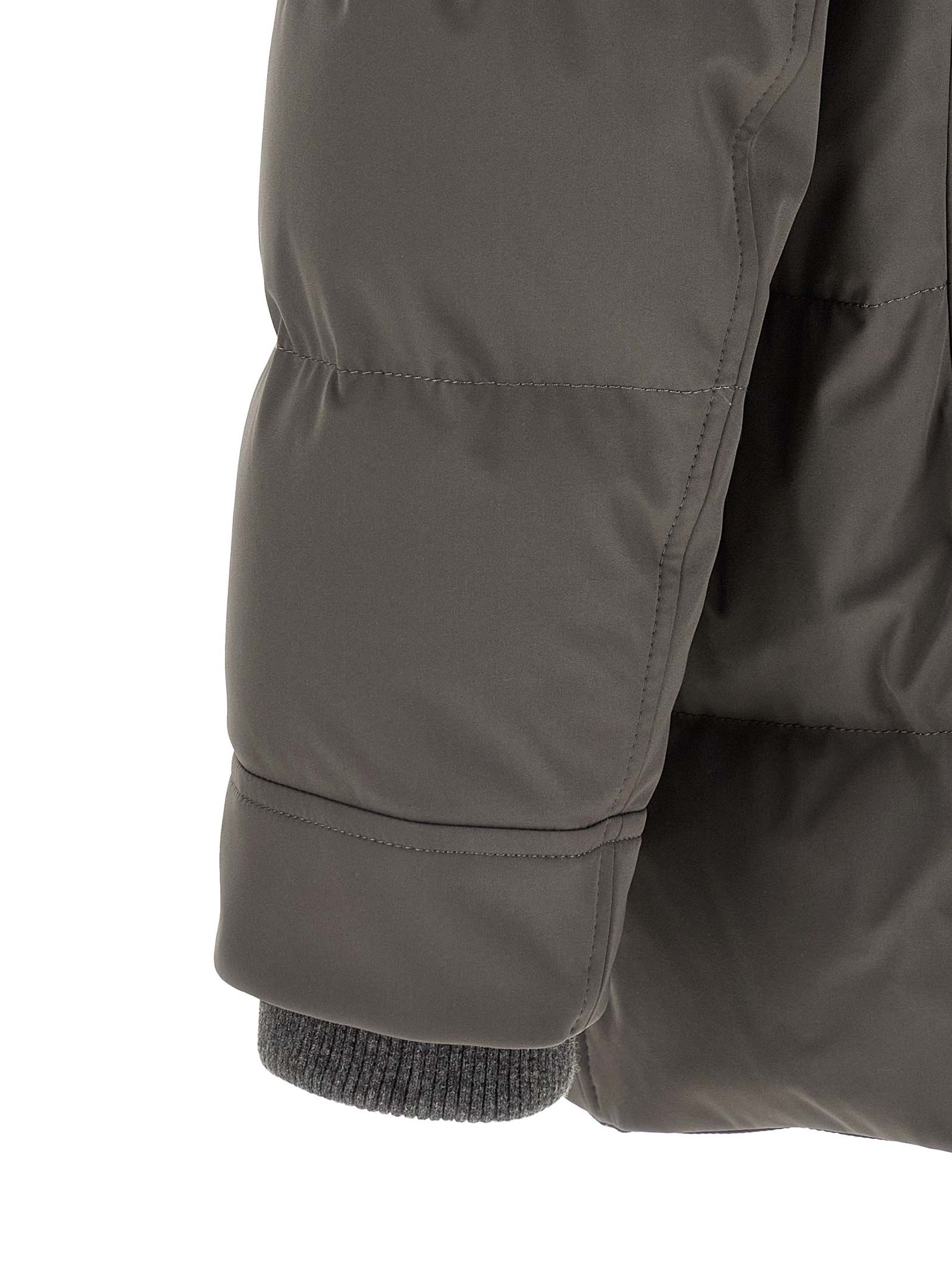 Polyamide Men's Parka - Brunello Cucinelli - Modalova