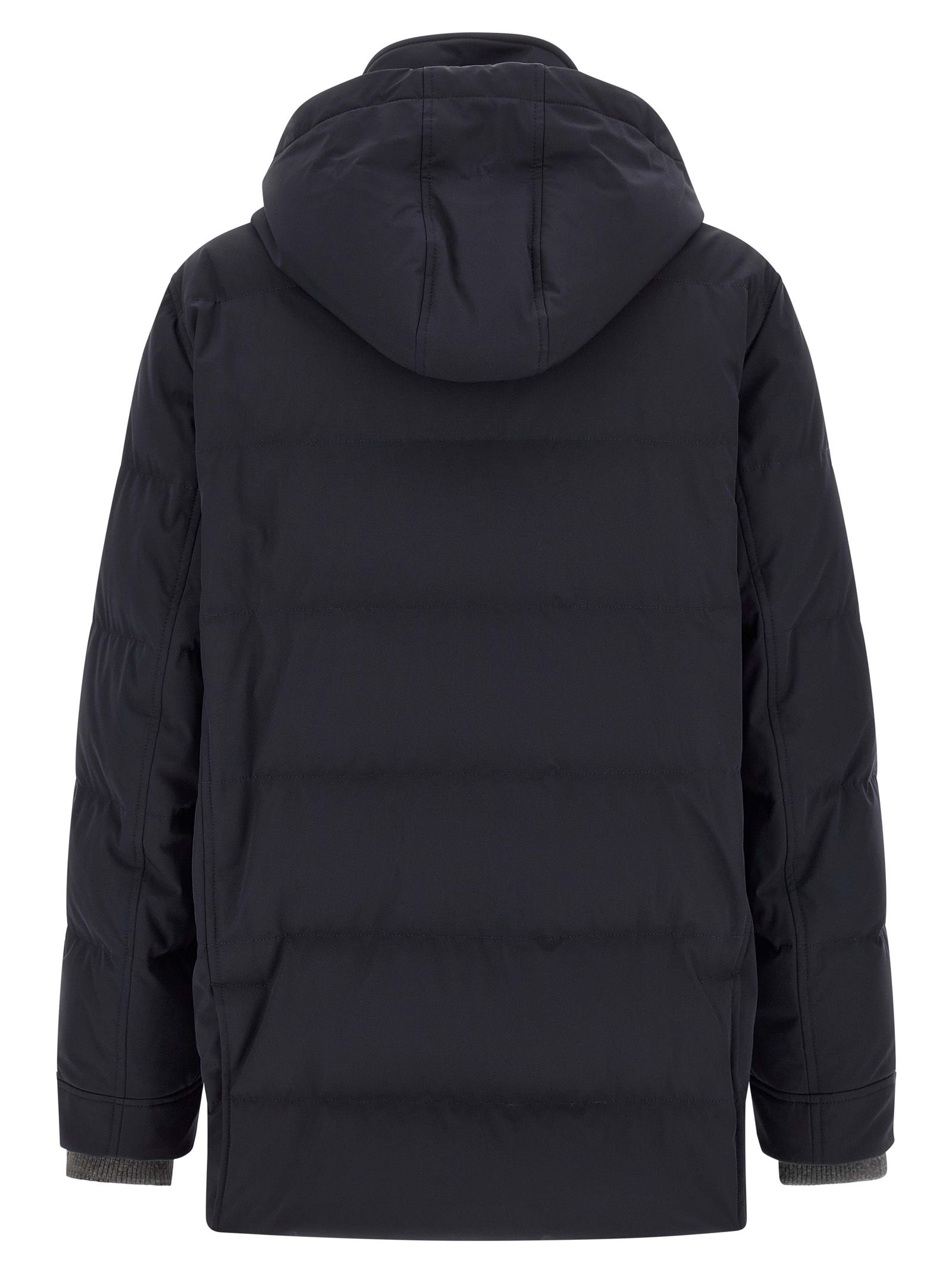 Polyamide Men's Parka - Brunello Cucinelli - Modalova