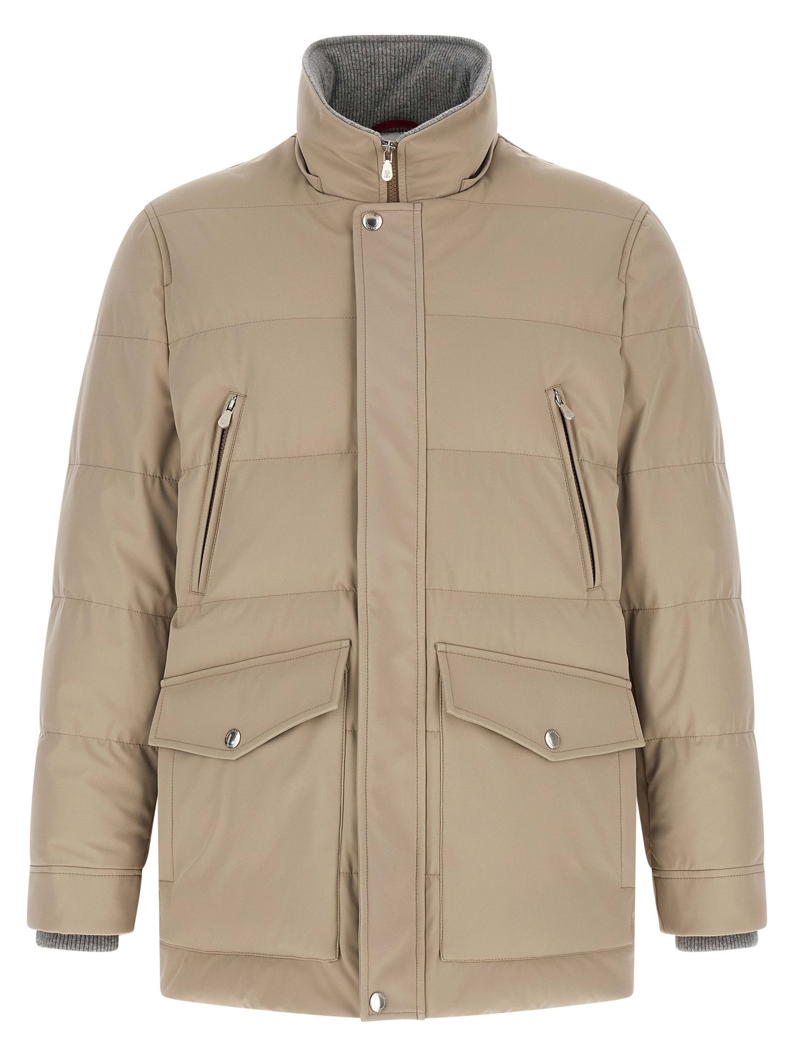 Polyamide Men's Parka - Brunello Cucinelli - Modalova