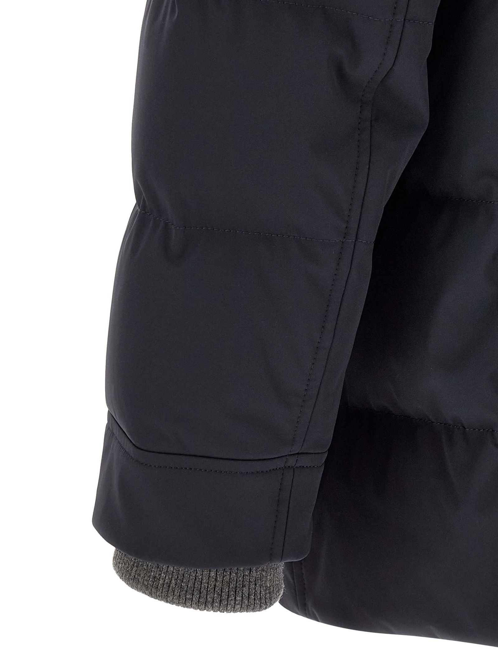 Polyamide Men's Parka - Brunello Cucinelli - Modalova