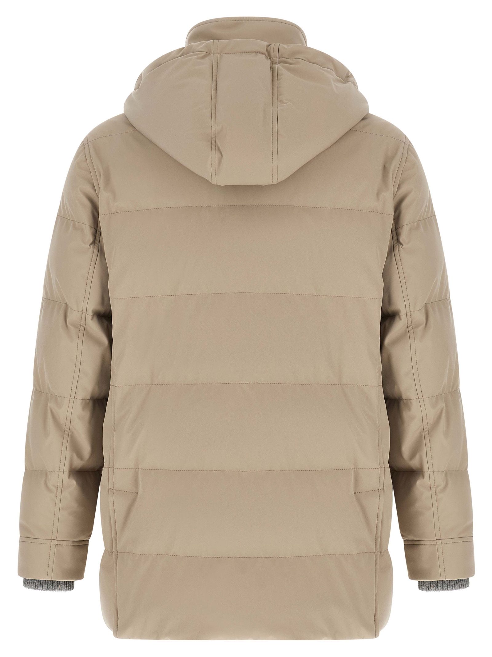Polyamide Men's Parka - Brunello Cucinelli - Modalova