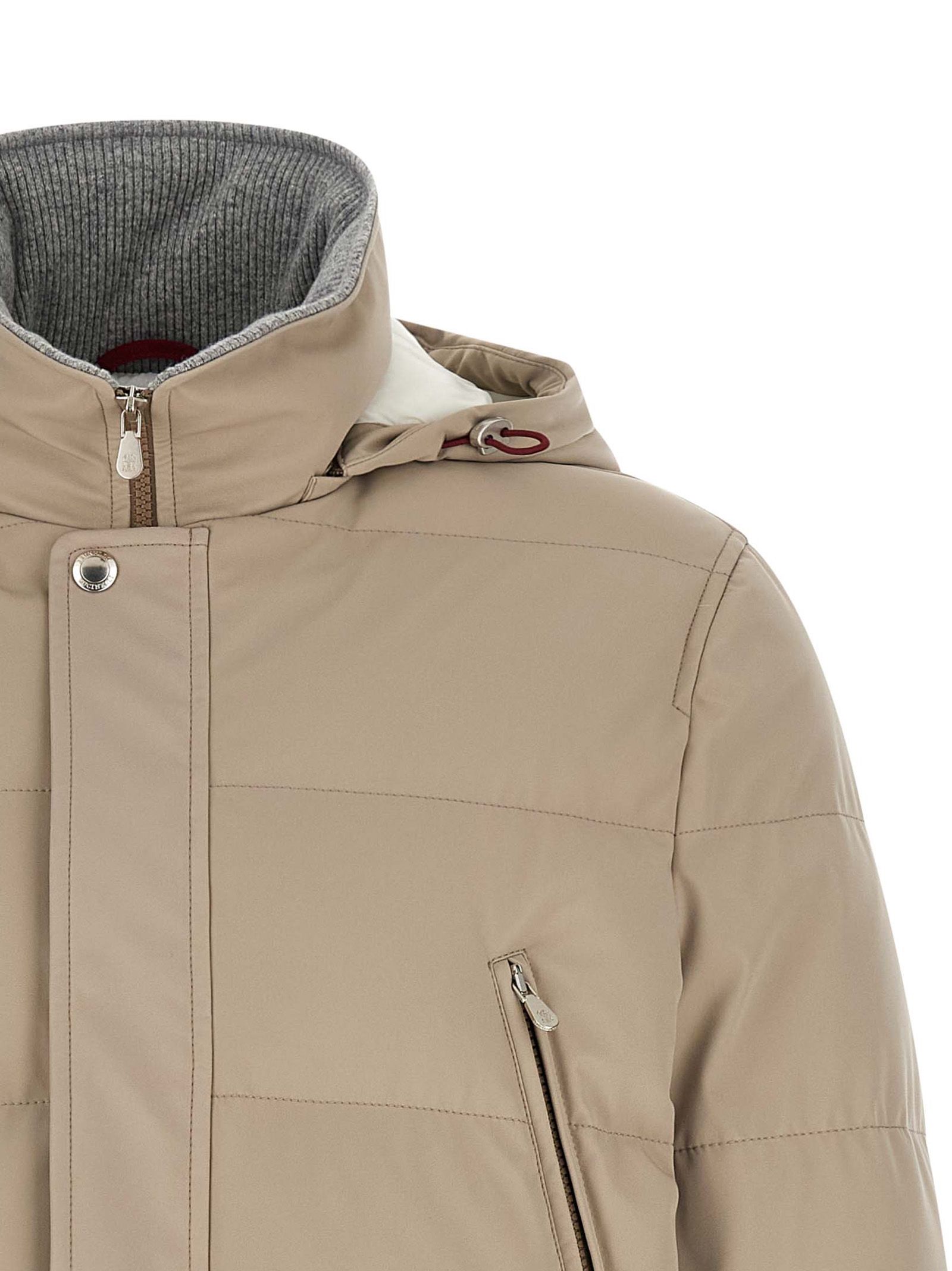 Polyamide Men's Parka - Brunello Cucinelli - Modalova