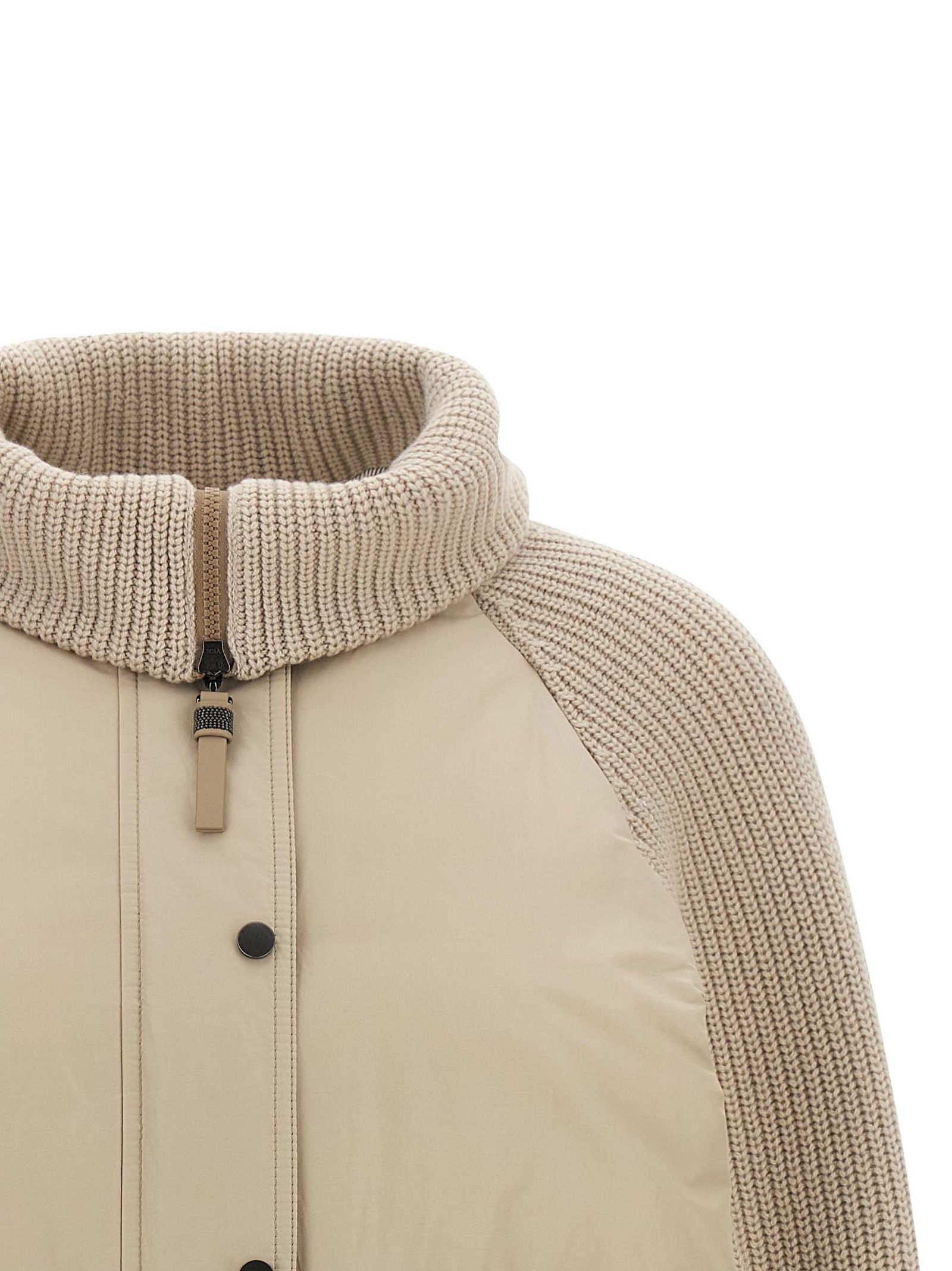Cotton Full-Length Women's Jacket - Brunello Cucinelli - Modalova