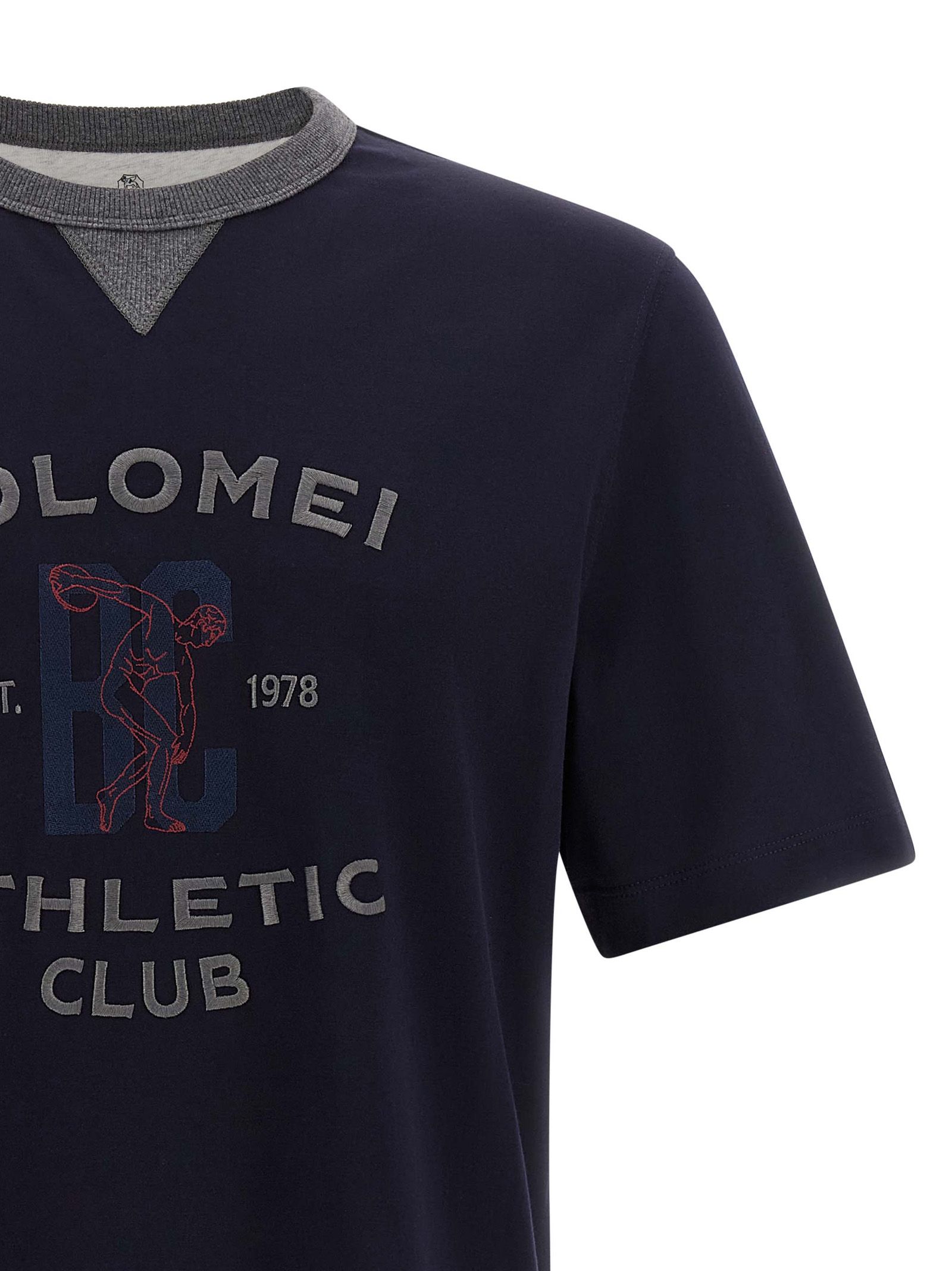 Cotton Men's T-Shirt - Brunello Cucinelli - Modalova