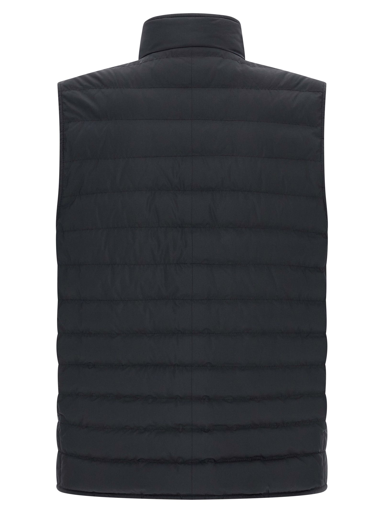 Polyester Sleeveless Men's Jacket - Brunello Cucinelli - Modalova