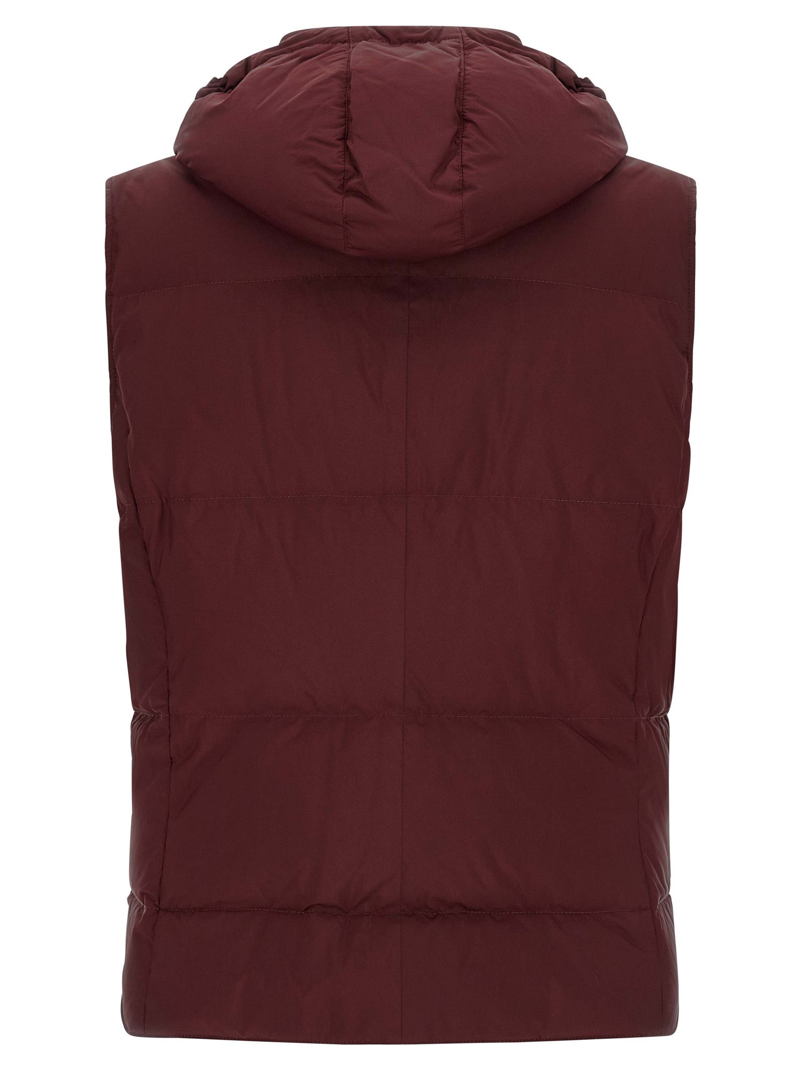 Polyester Sleeveless Men's Jacket - Brunello Cucinelli - Modalova