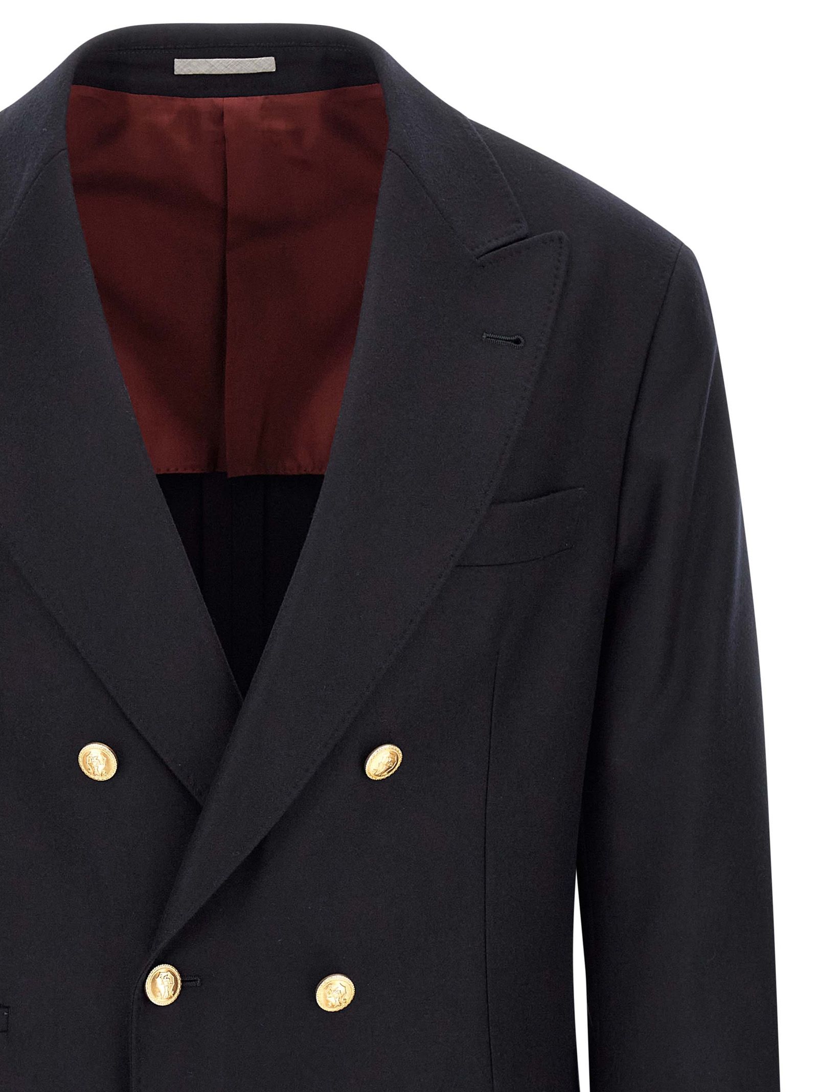 Virgin Wool Men's Blazer - Brunello Cucinelli - Modalova