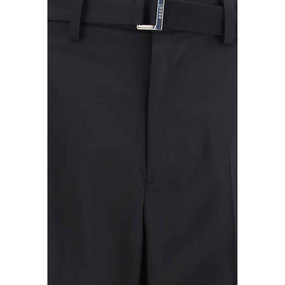 Polyester Casual Men's Pants - Sacai - Modalova
