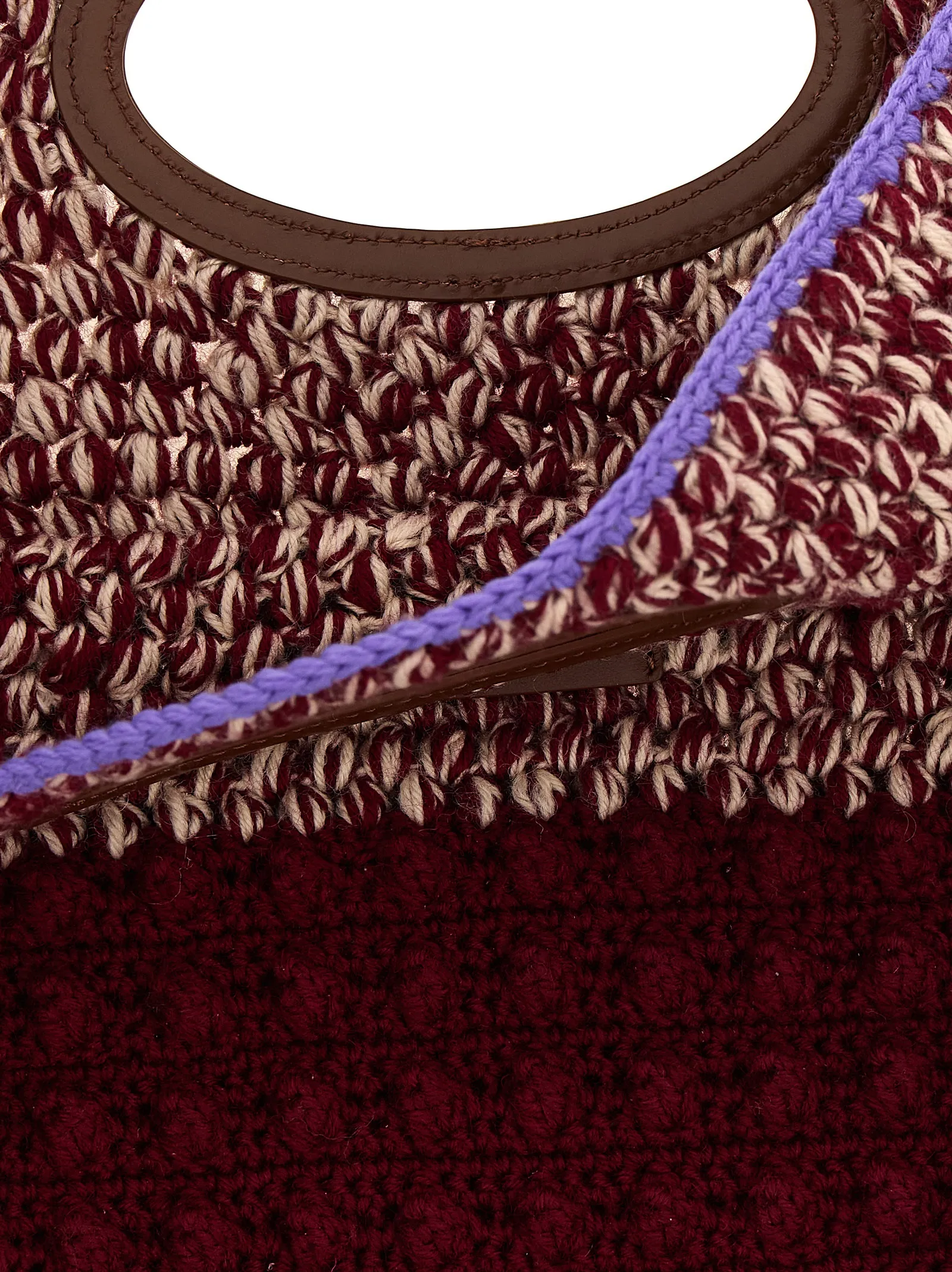 Marni Bordeaux Wool Women's Handbag - Marni - Modalova