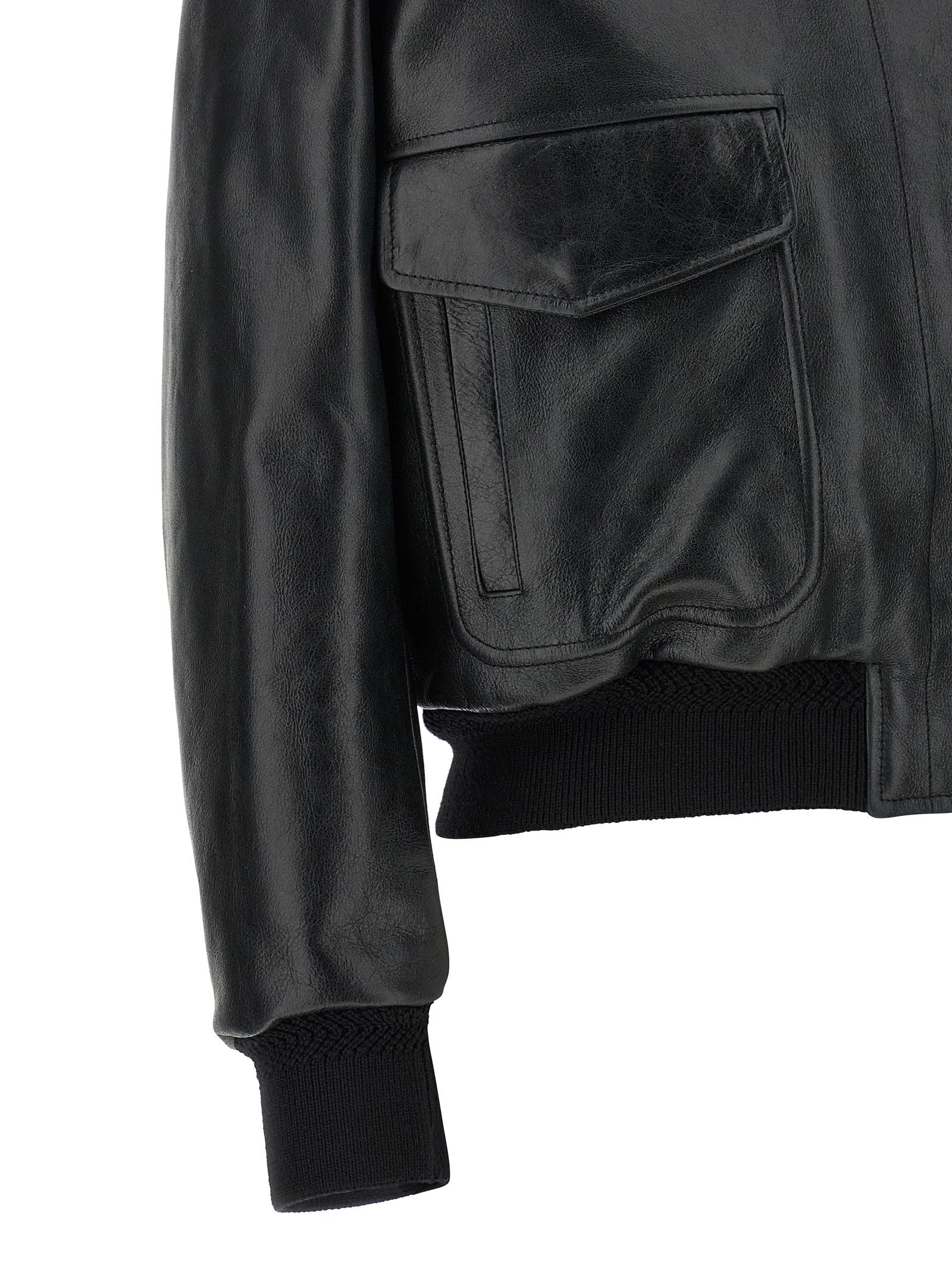 Lamb Leather Leather Women's Jacket - Tom Ford - Modalova