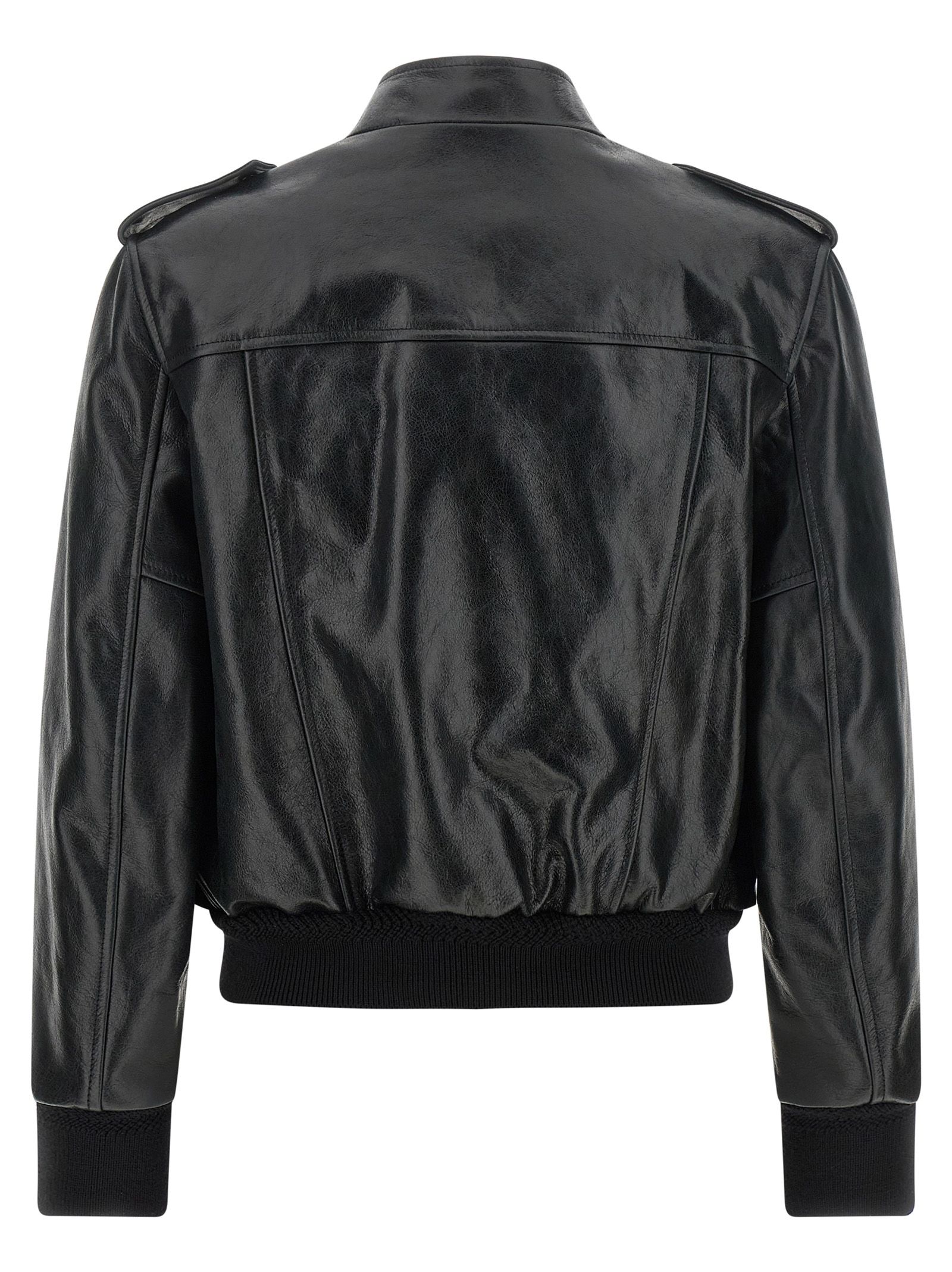Lamb Leather Leather Women's Jacket - Tom Ford - Modalova